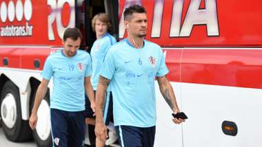 Dejan Lovren MIlan Badelj Croatian training 06062017