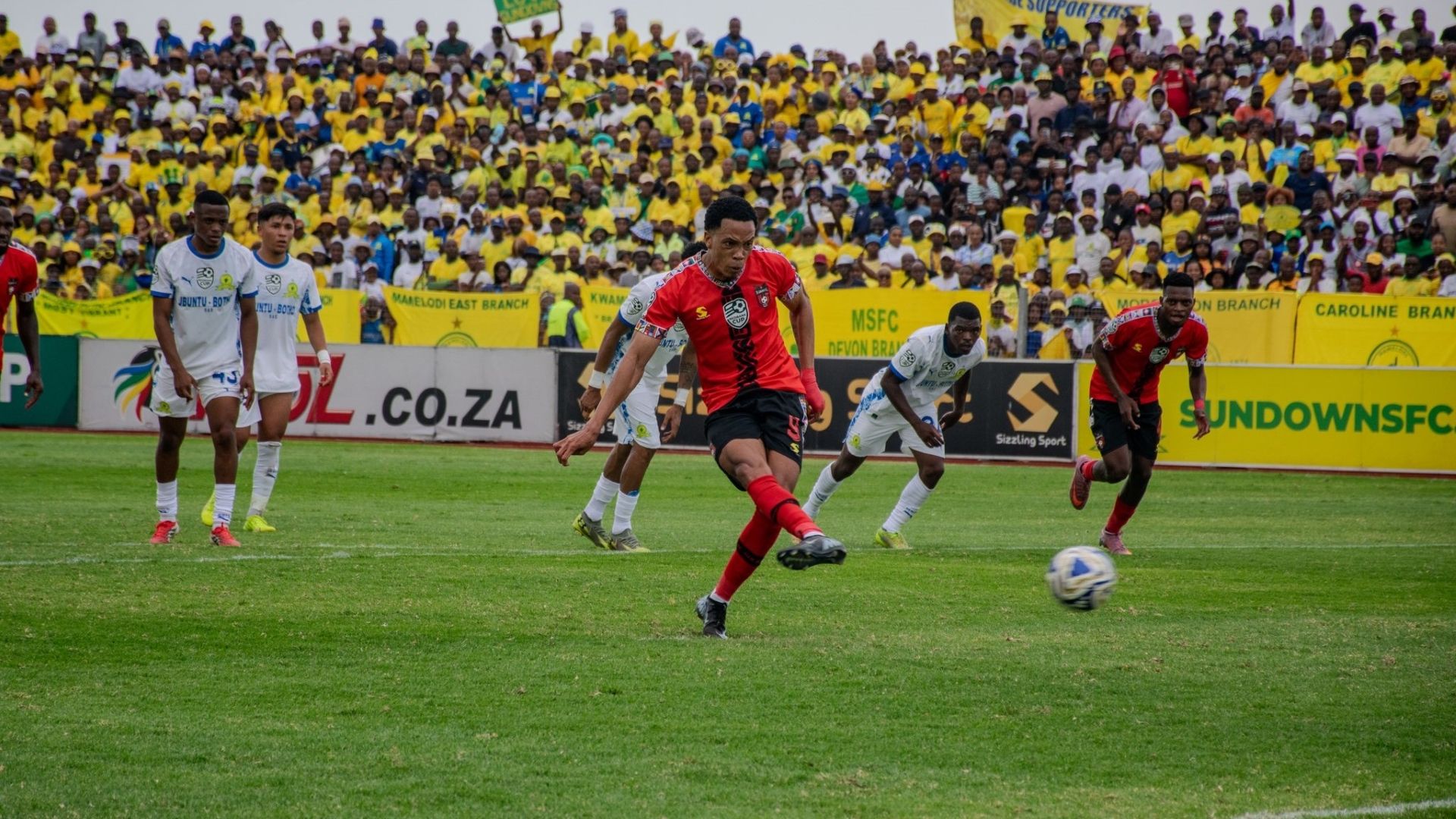 Junior Zindoga, Mamelodi Sundowns vs TS Galaxy