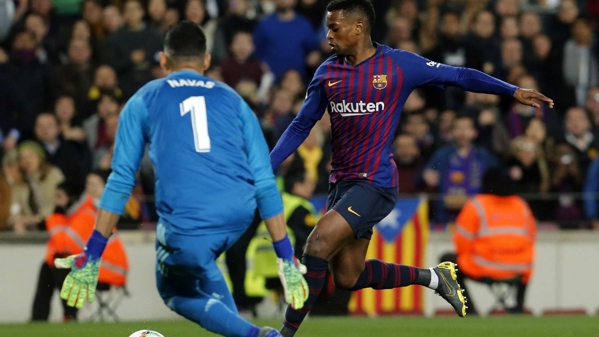 SEMEDO KEYLOR NAVAS BARCELONA REAL MADRID COPA DEL REY