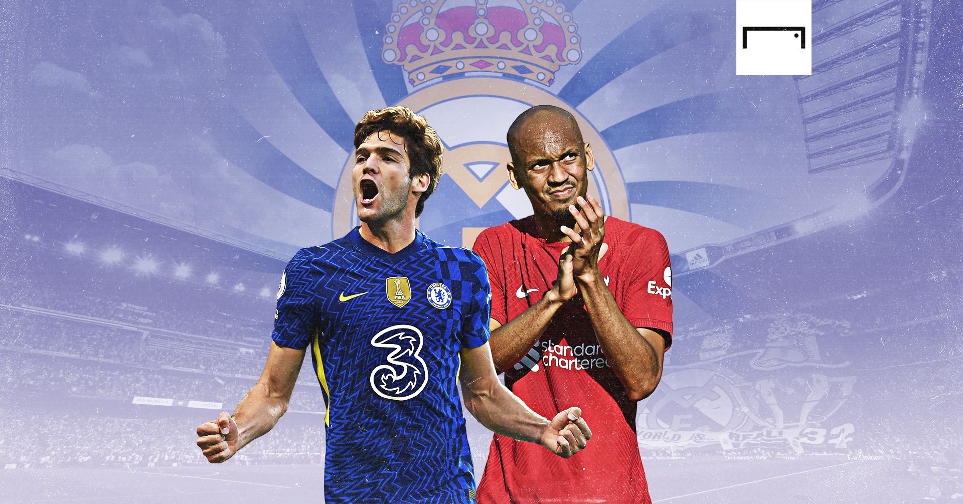 Marcos Alonso Fabinho Real Madrid GFX