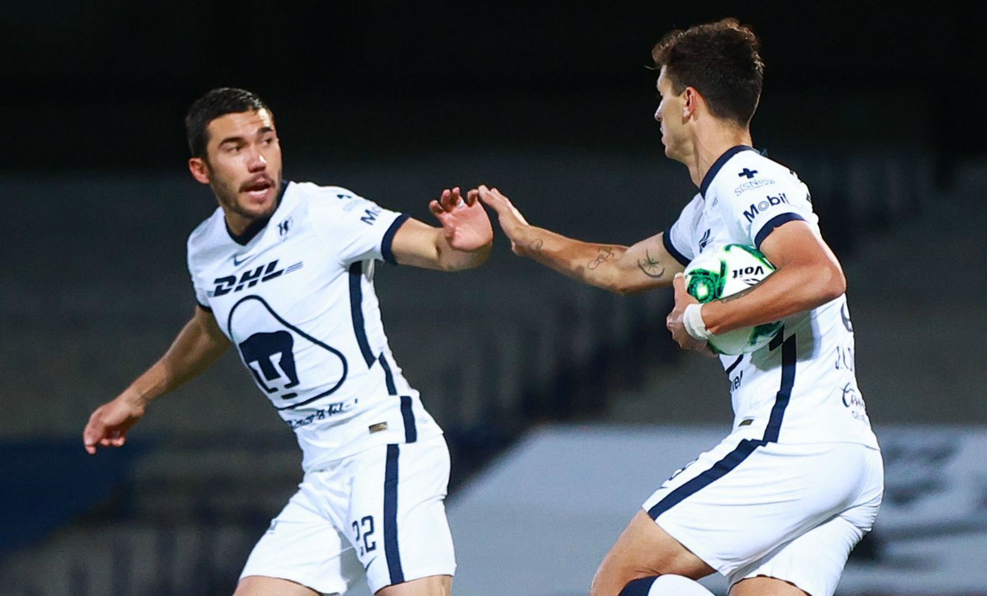 Juan Pablo Vigón, Ignacio Dinenno / Pumas Apertura 2020