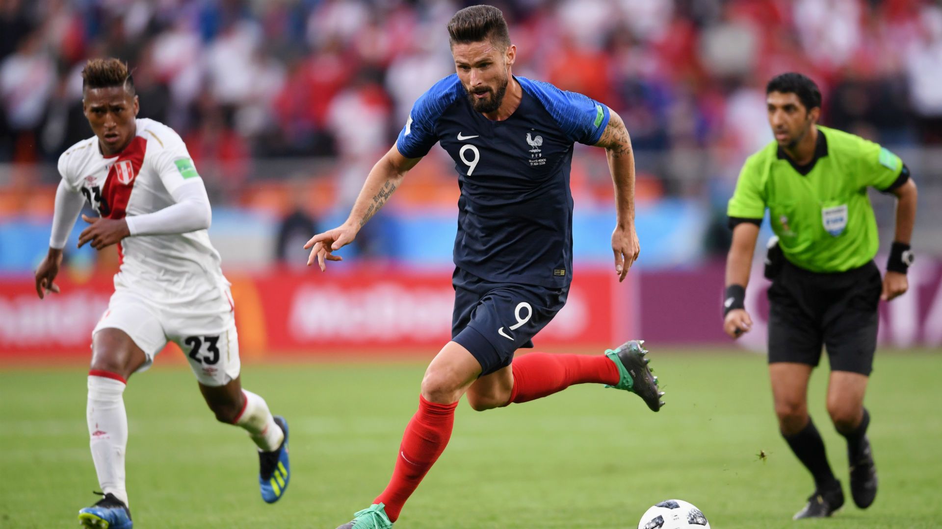 Olivier Giroud France Peru World Cup 2018 21062018