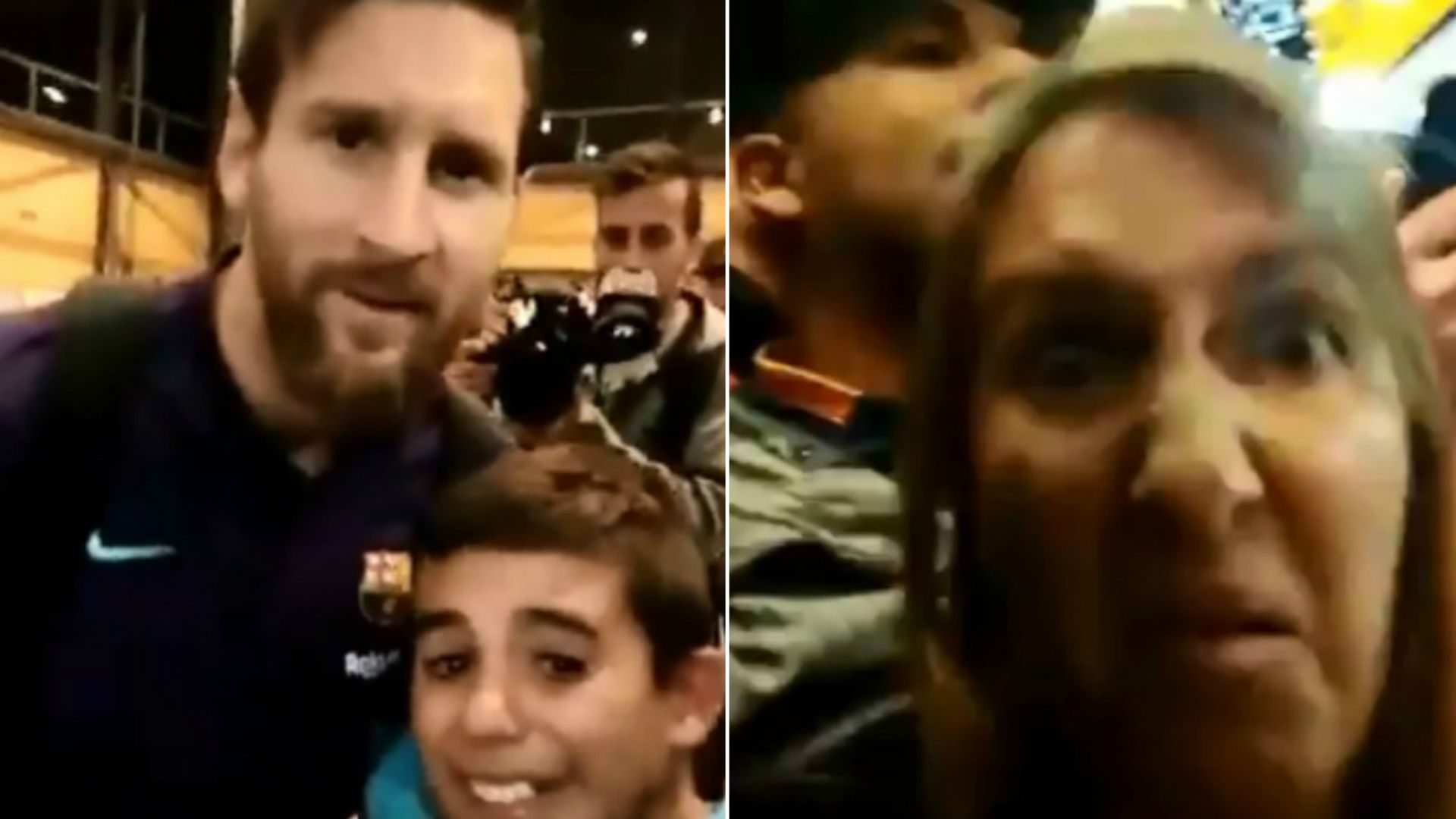 Messi mujer hincha Central
