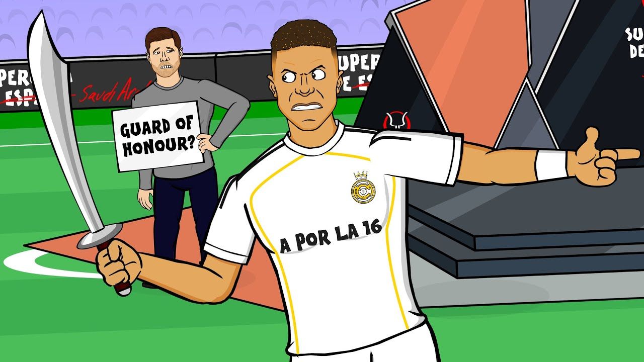 Kylian Mbappe Xabi Alonso 442oons GFX