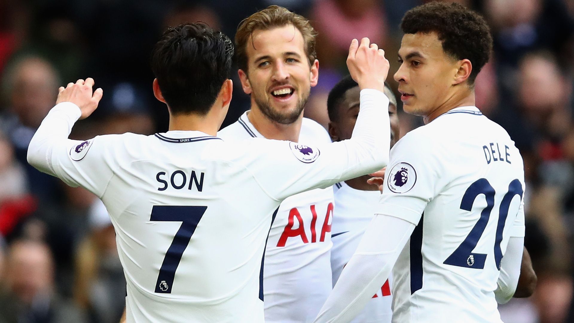 Tottenham Southampton Kane Alli Son 26122017