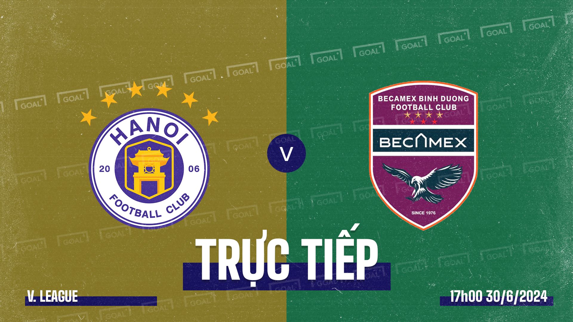 Ha Noi vs Binh Duong V.League 2024 GFX