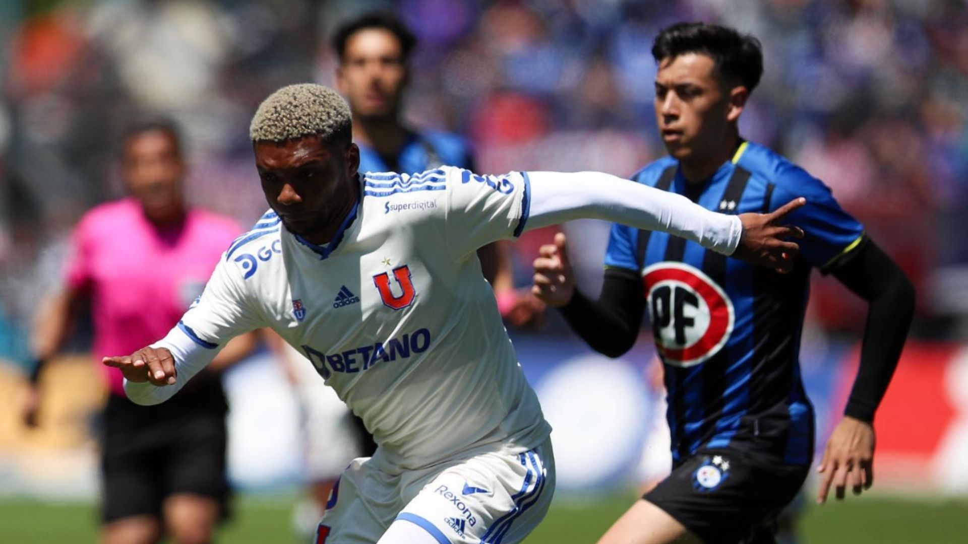 Junior Fernandes Universidad de Chile Huachipato