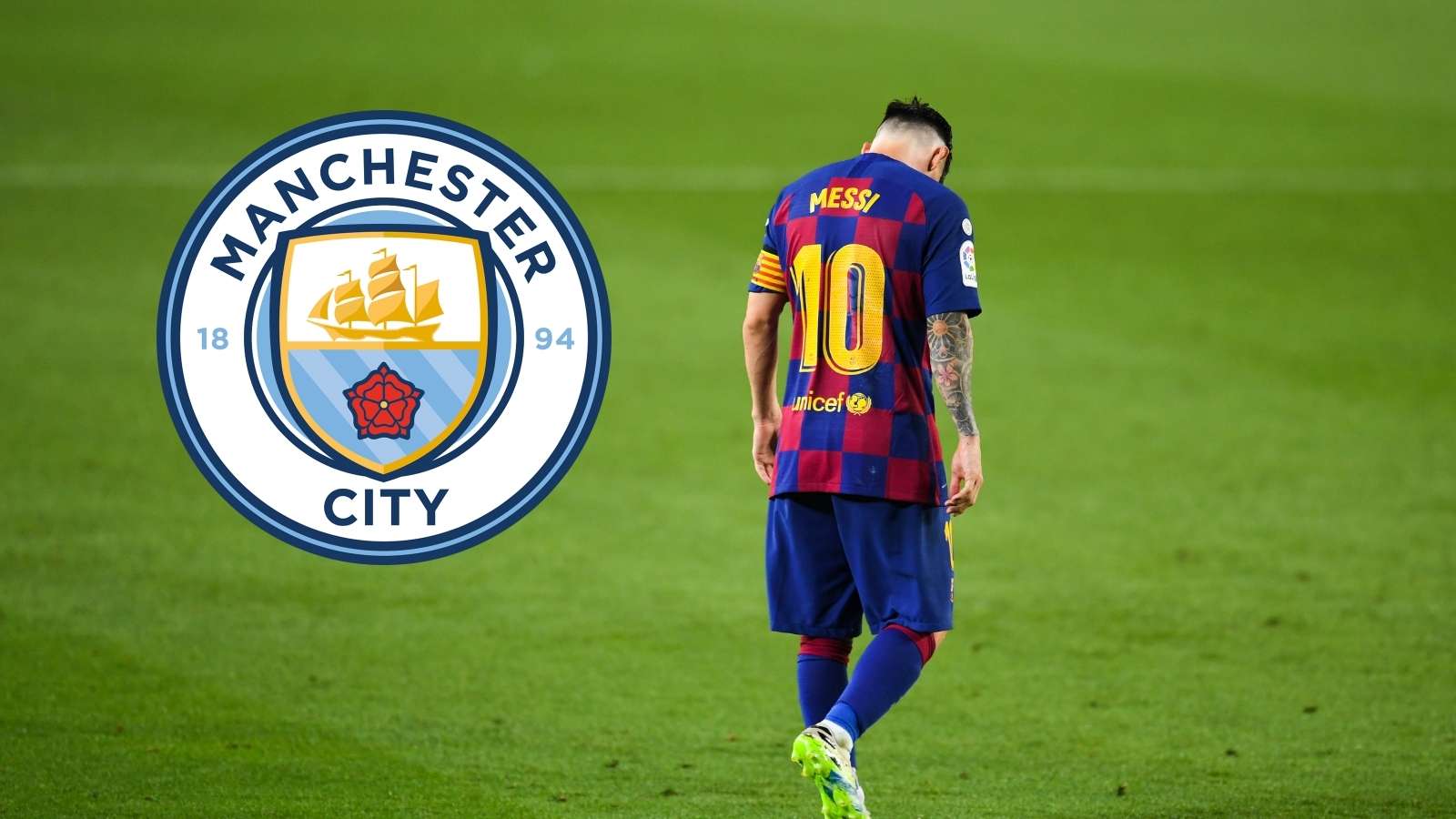 Messi Manchester city