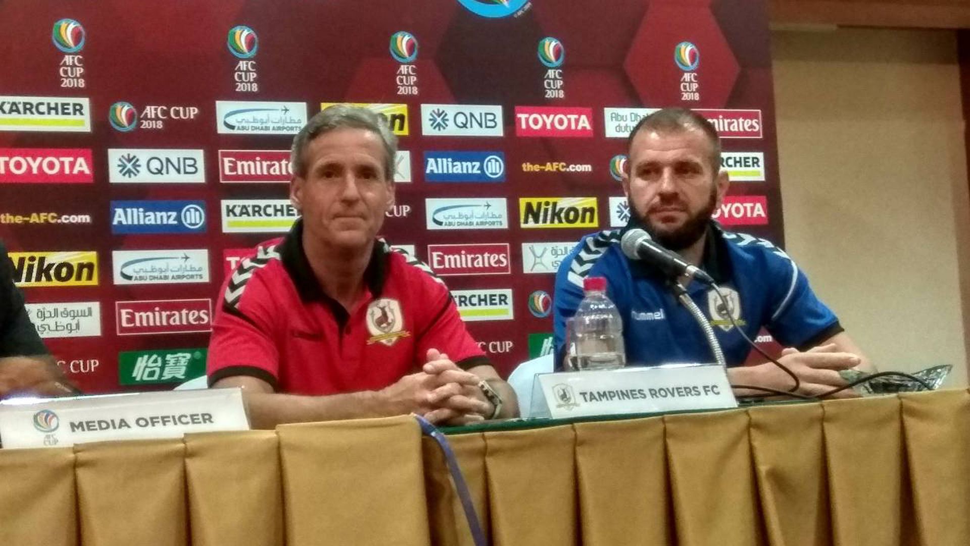 Juergen Rabb & Mustafic Fachruddin - Tampines Rovers