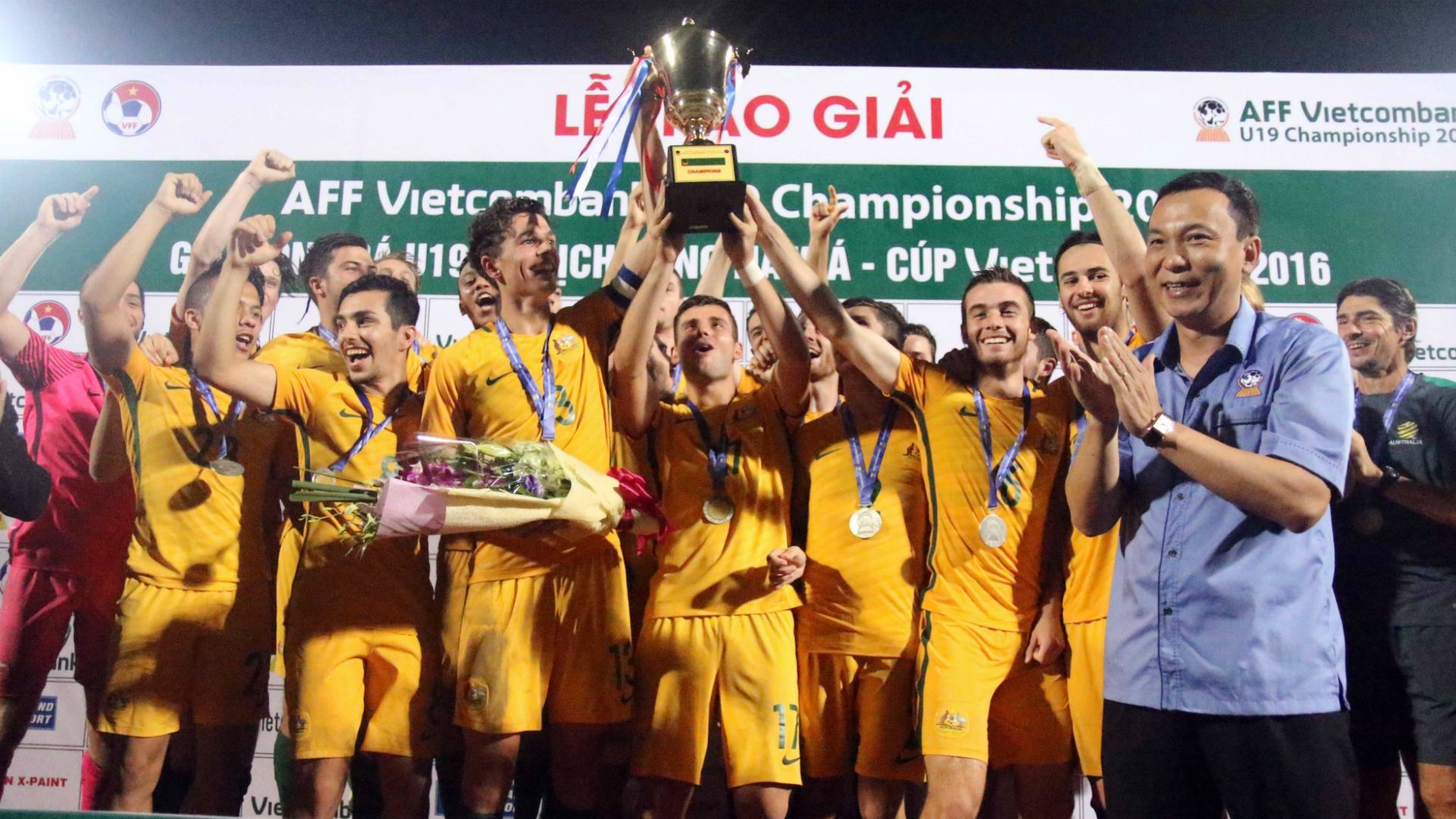 Young Socceroos v Thailand AFF U19 Championship 24092016