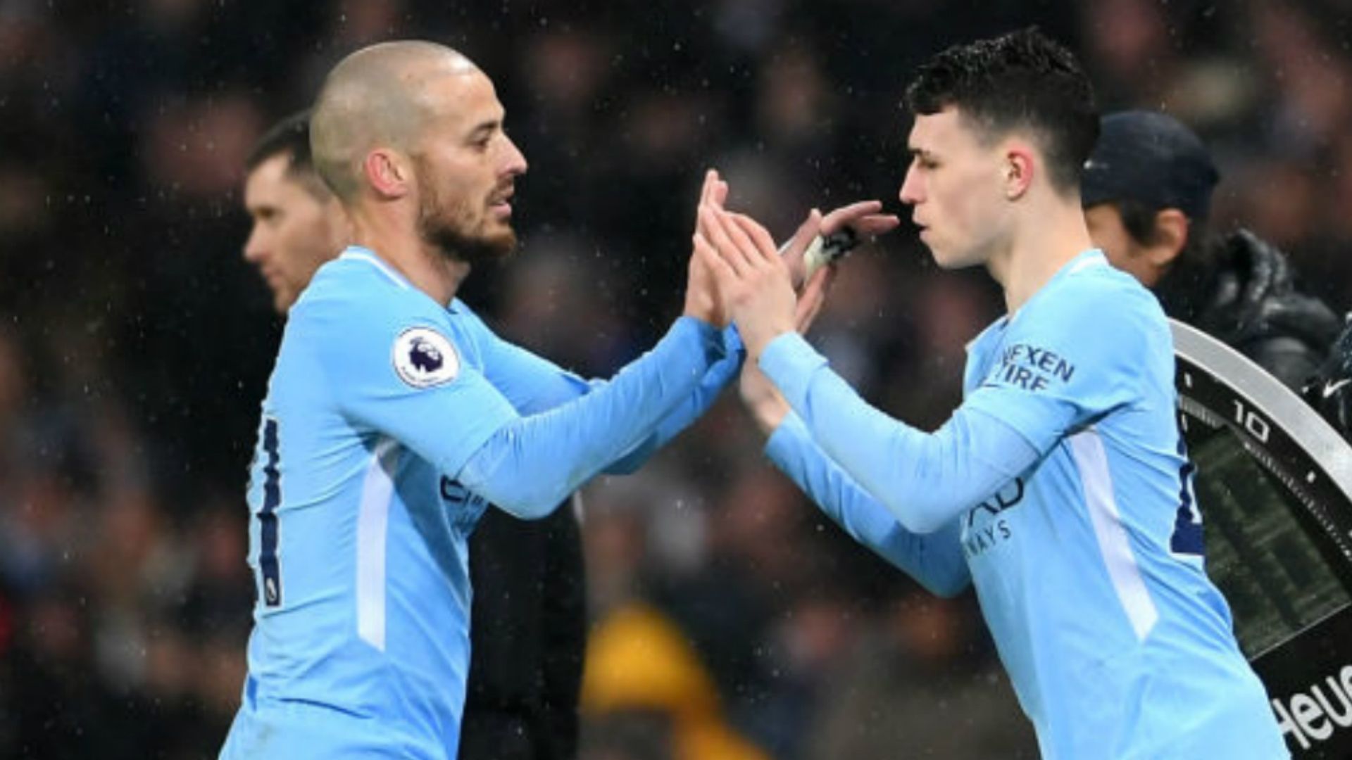 David Silva e Phil Foden 11102018