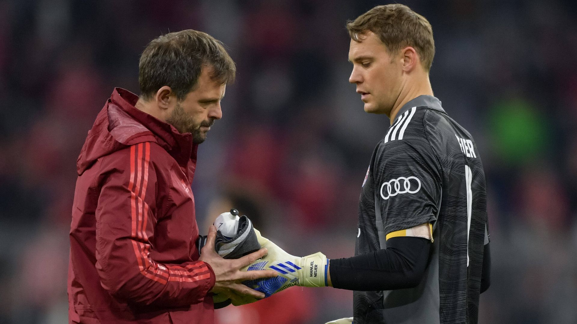 GERMANY ONLY: TONI TAPALOVIC MANUEL NEUER BAYERN MÜNCHEN 