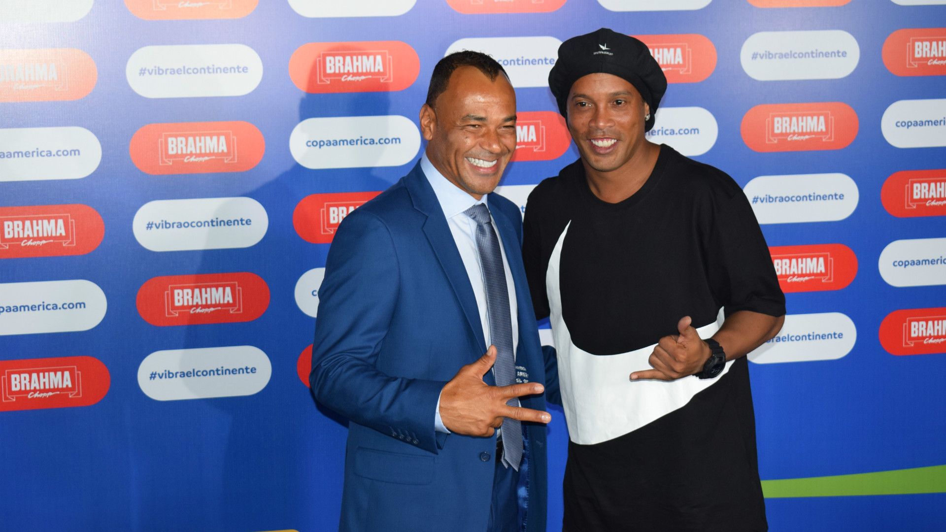 Cafu e Ronaldinho