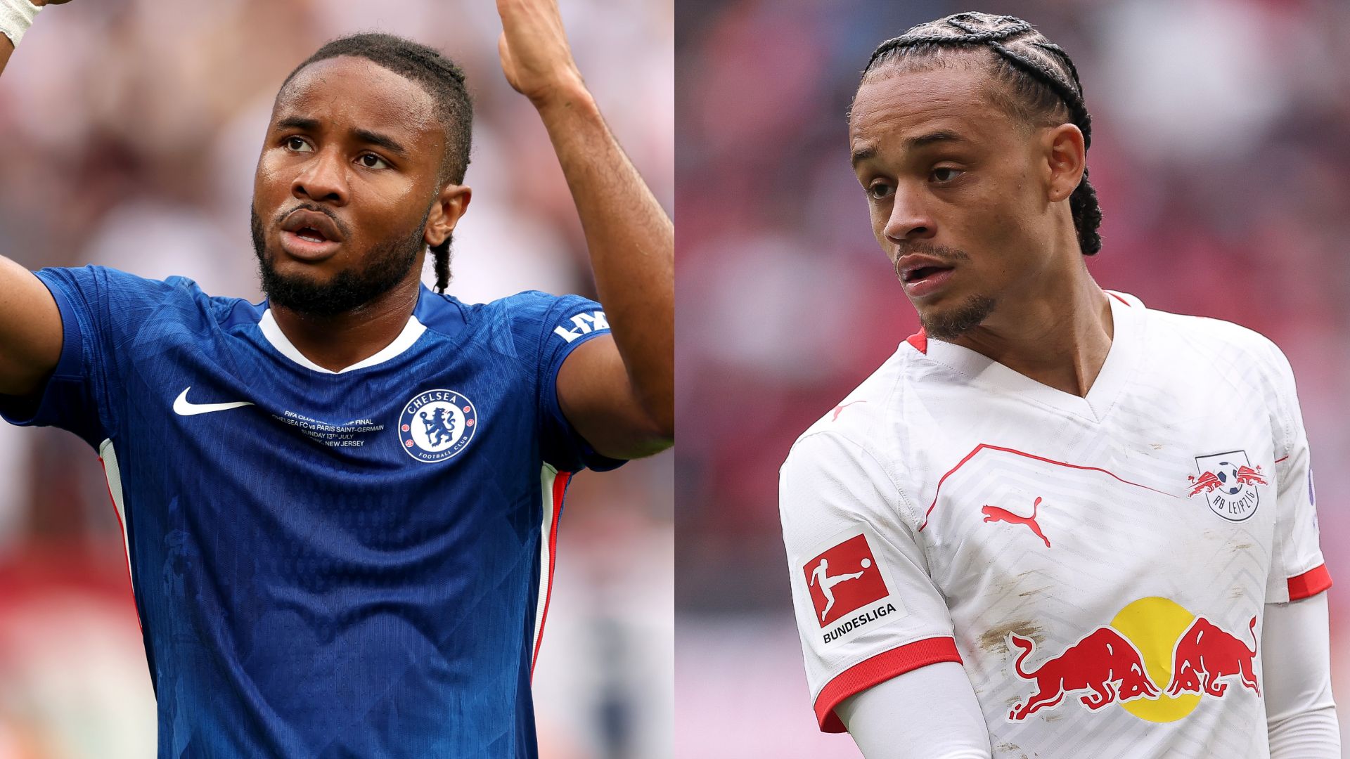 Christopher Nkunku Xavi Simons Chelsea 2025