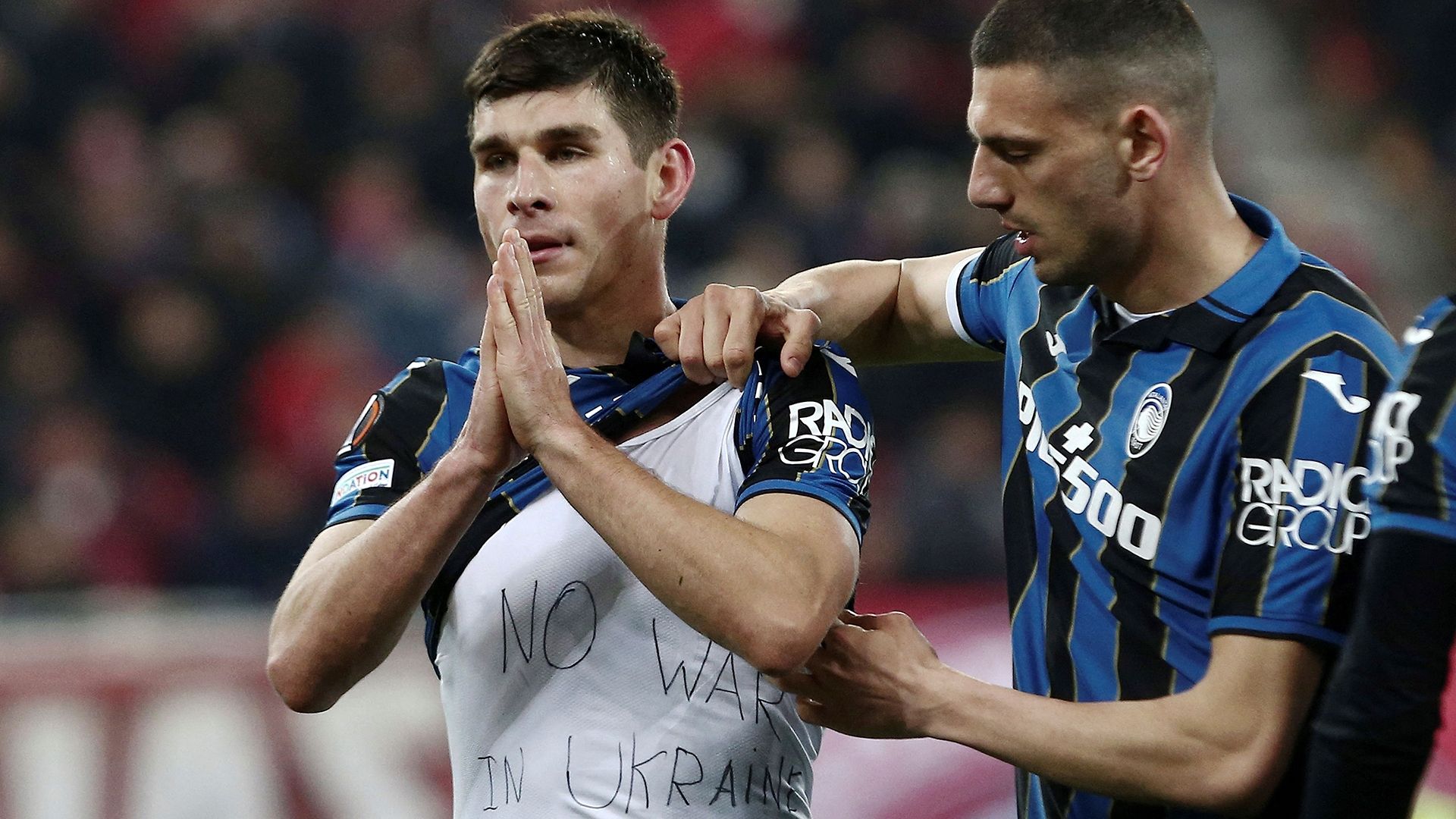 Ruslan Malinovksyi Atalanta Olympiakos Europa League 2021-22