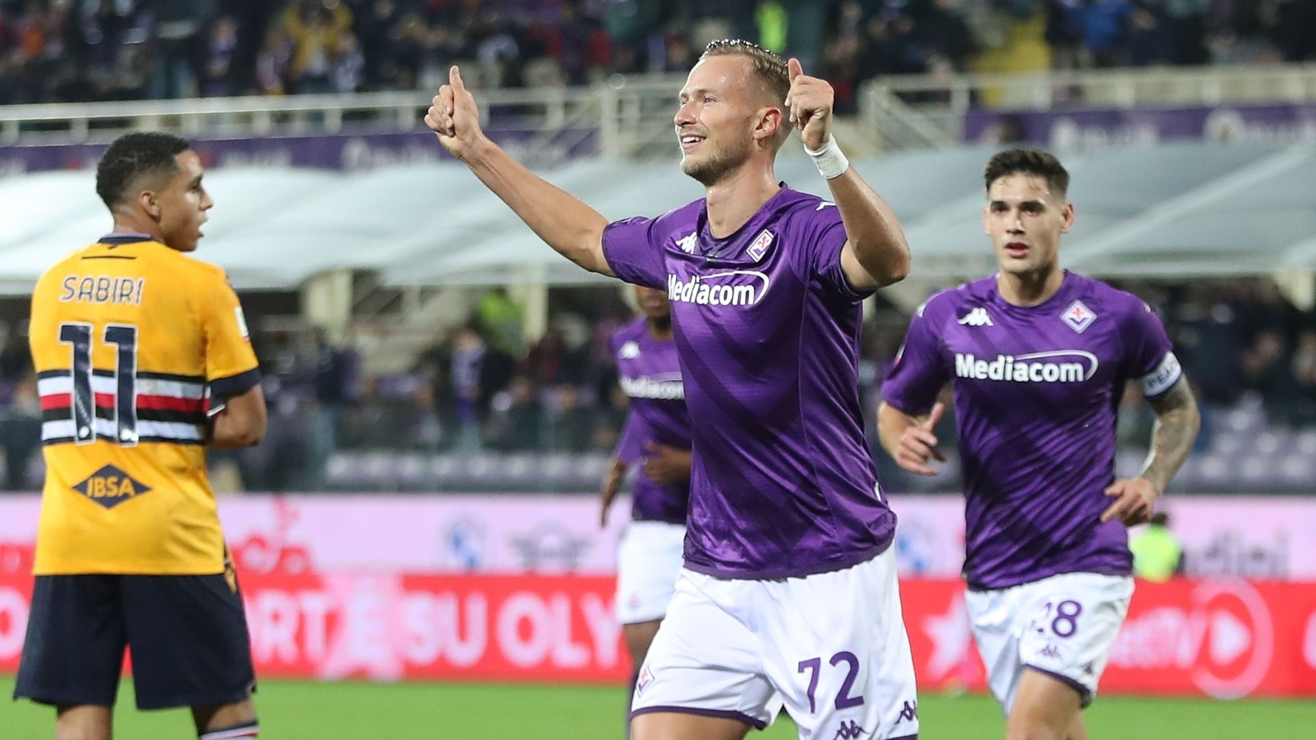 Barak Fiorentina Sampdoria