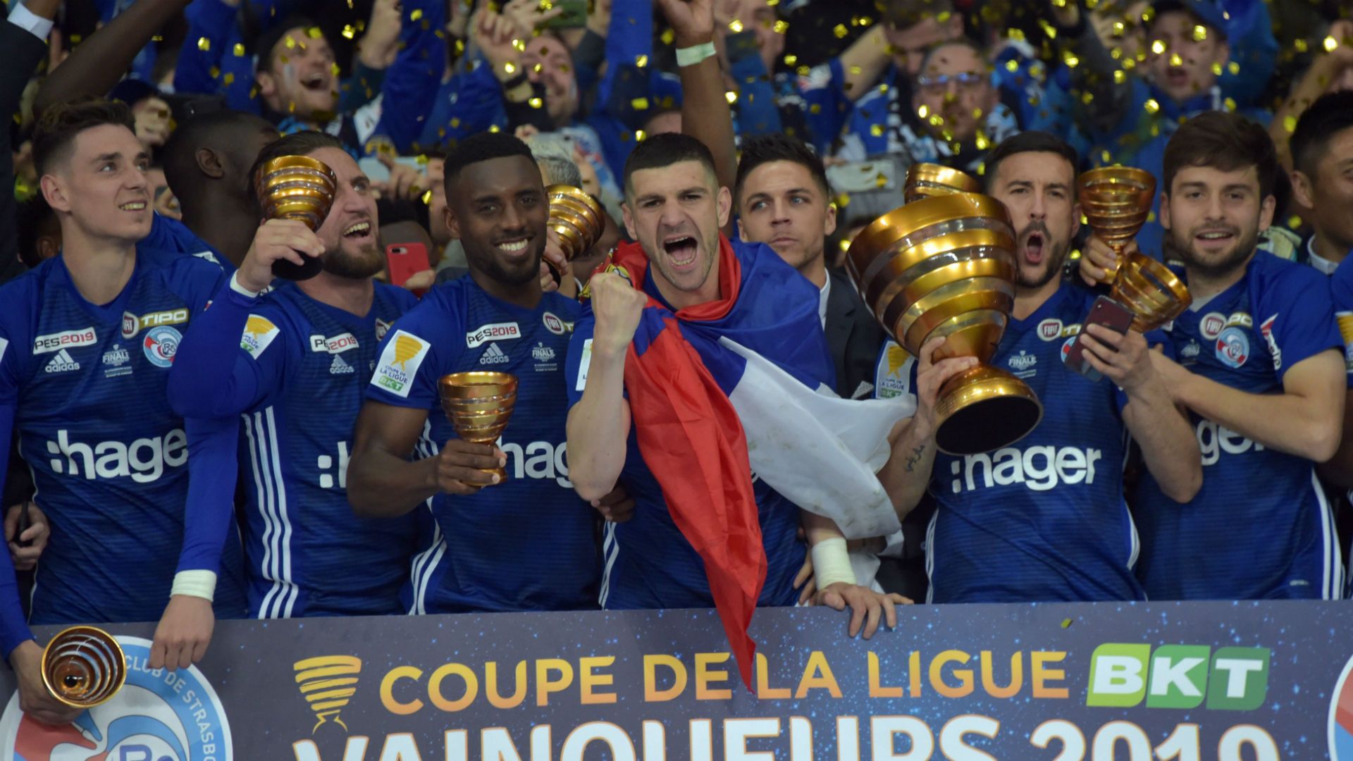 Strasbourg Guingamp Coupe de la Ligue 30032019