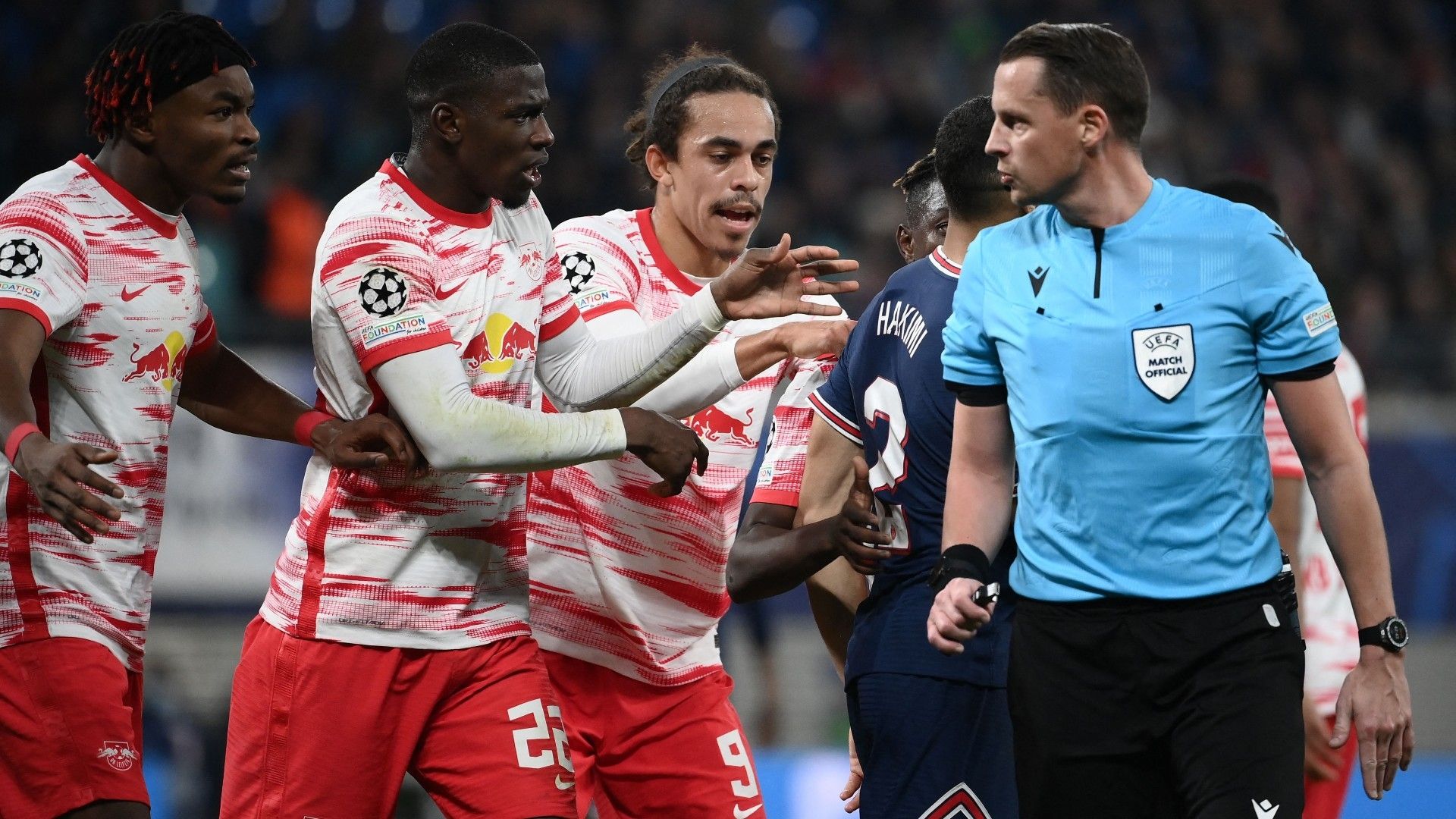 Leipzig PSG Champions League 03112021