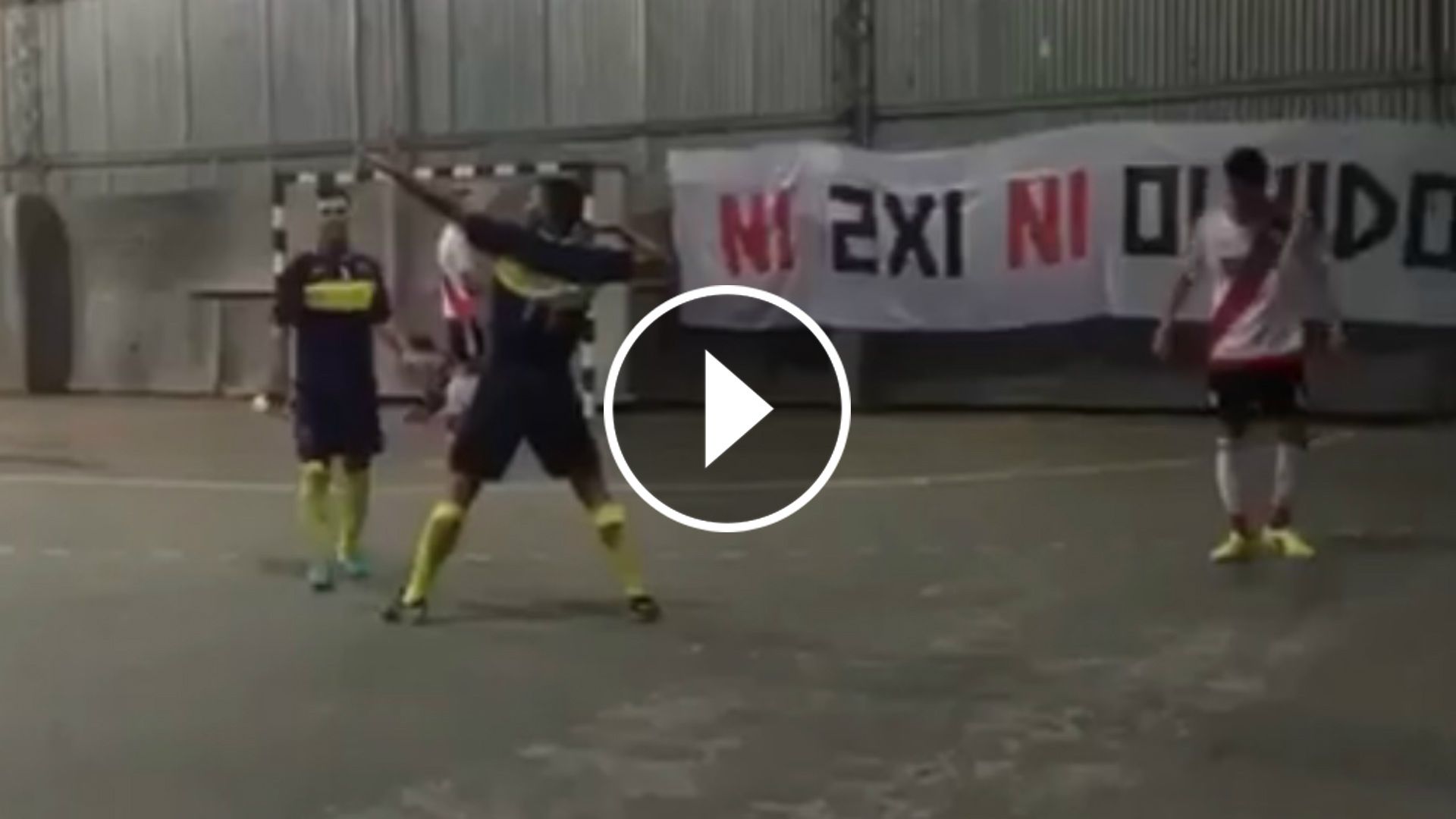 video boca river futsal