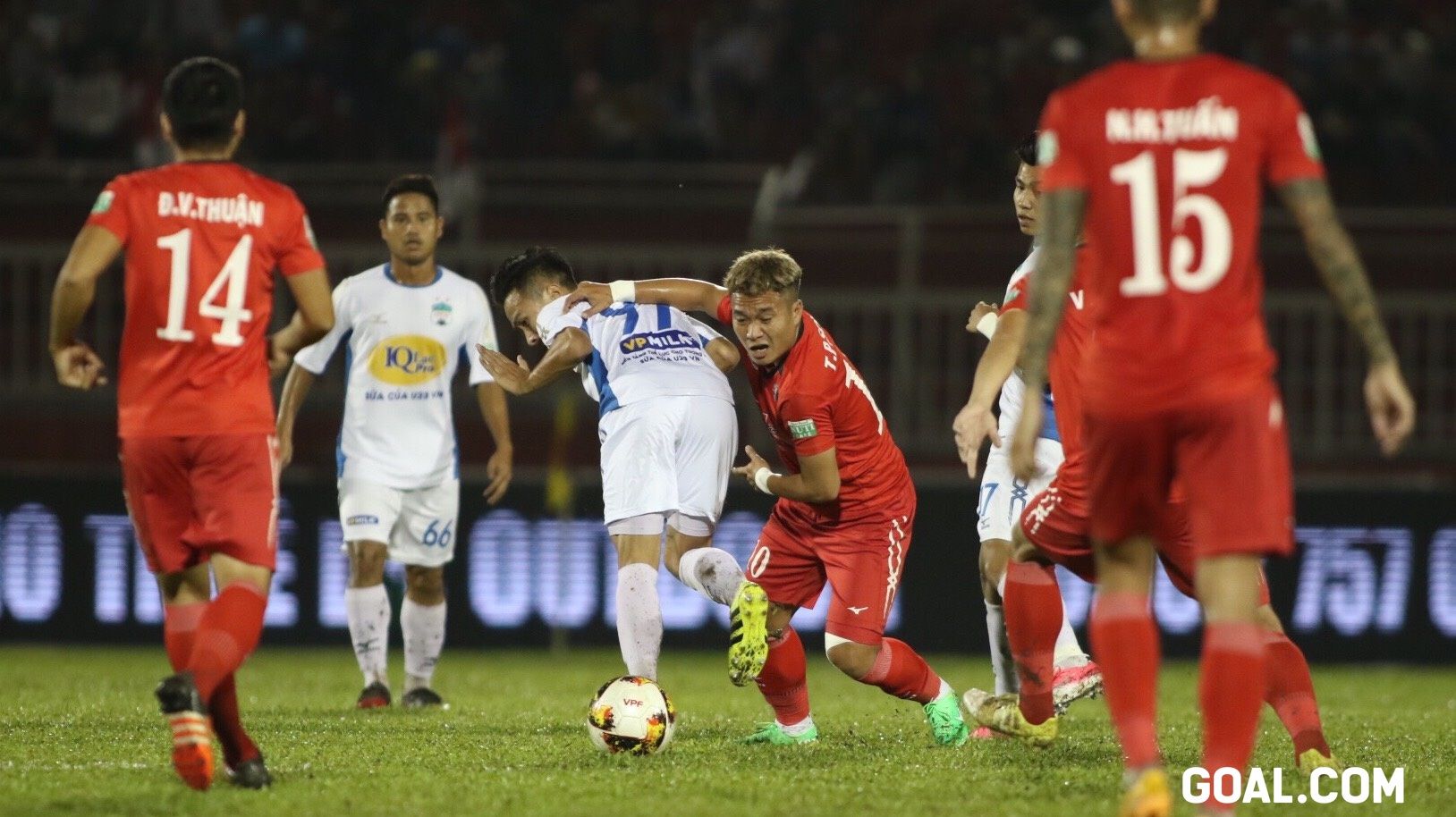 CLB TP.HCM HAGL Vòng 22 V.League 2018