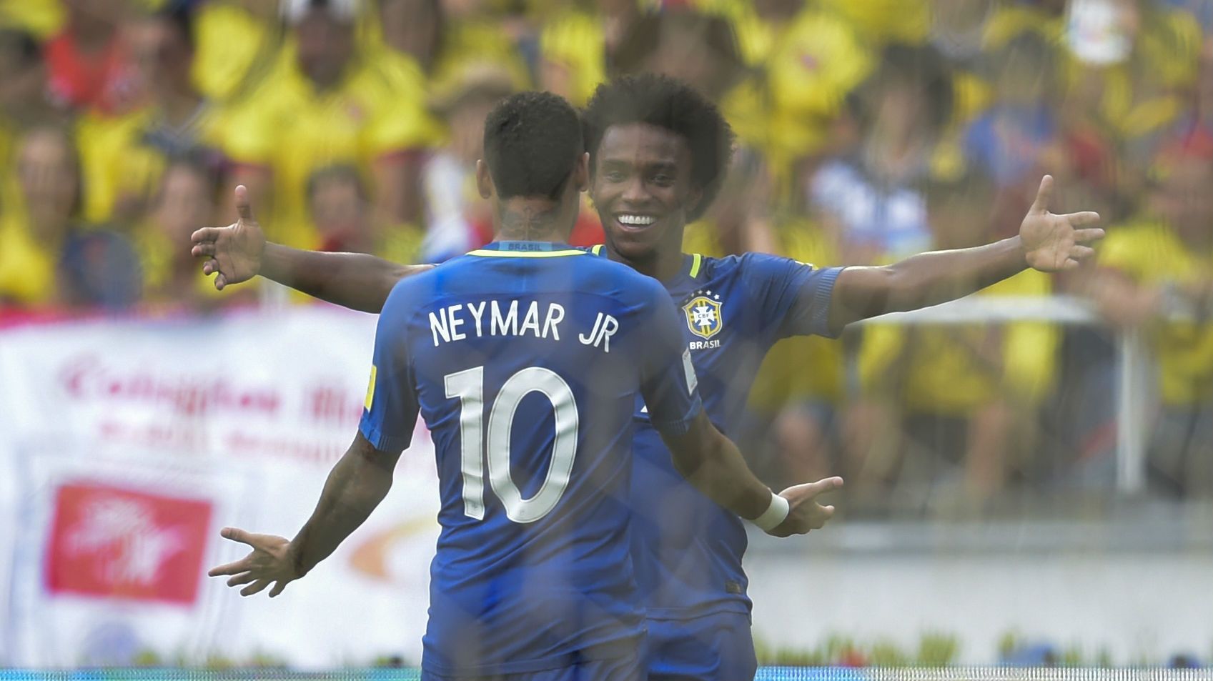 Willian Neymar Brazil