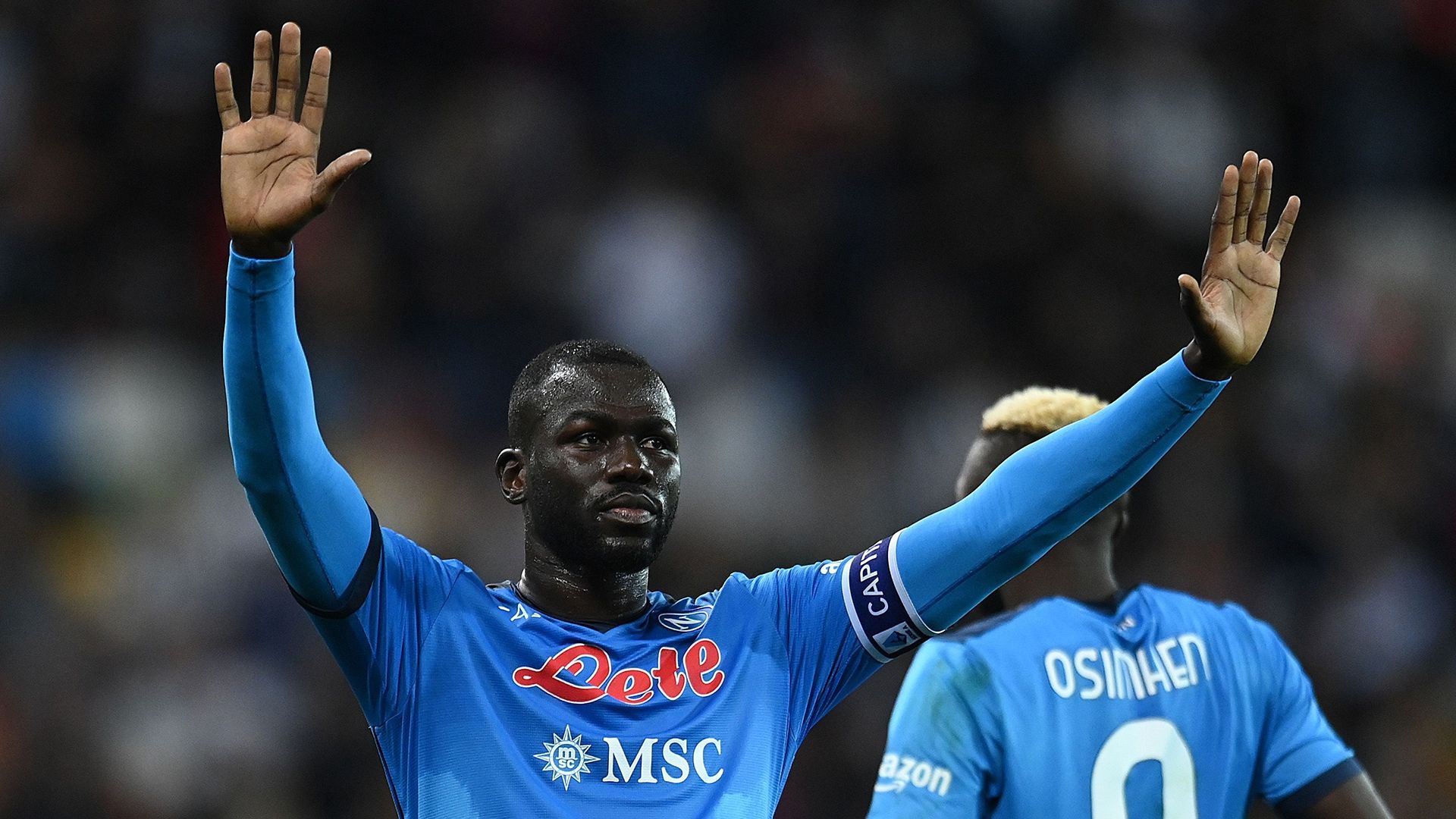 Kalidou Koulibaly Napoli Udinese Serie A 2021-22