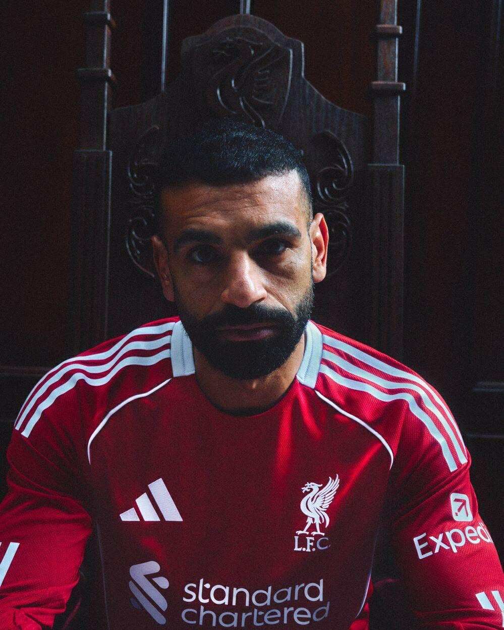 Salah Liverpool 2025-26 kits