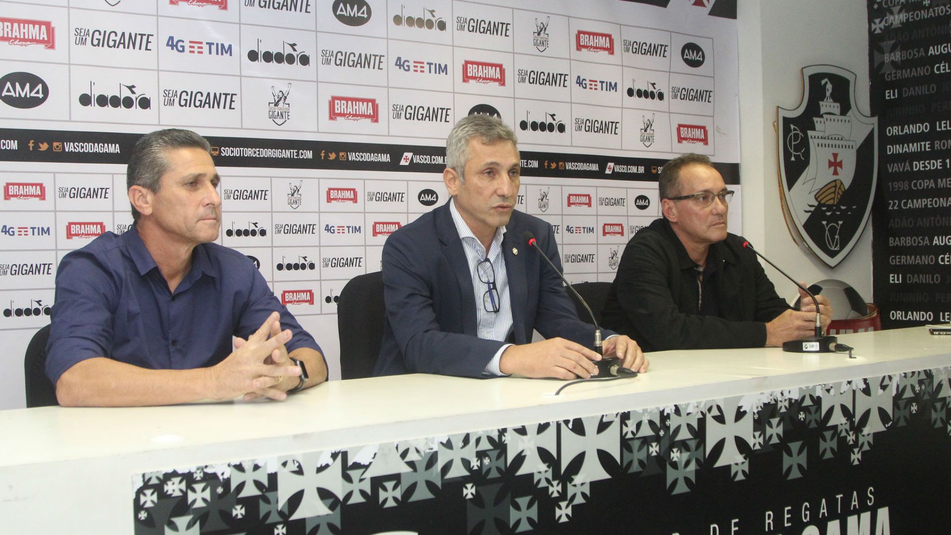 Jorginho Campello PC Gusmão Vasco 07 06 2018