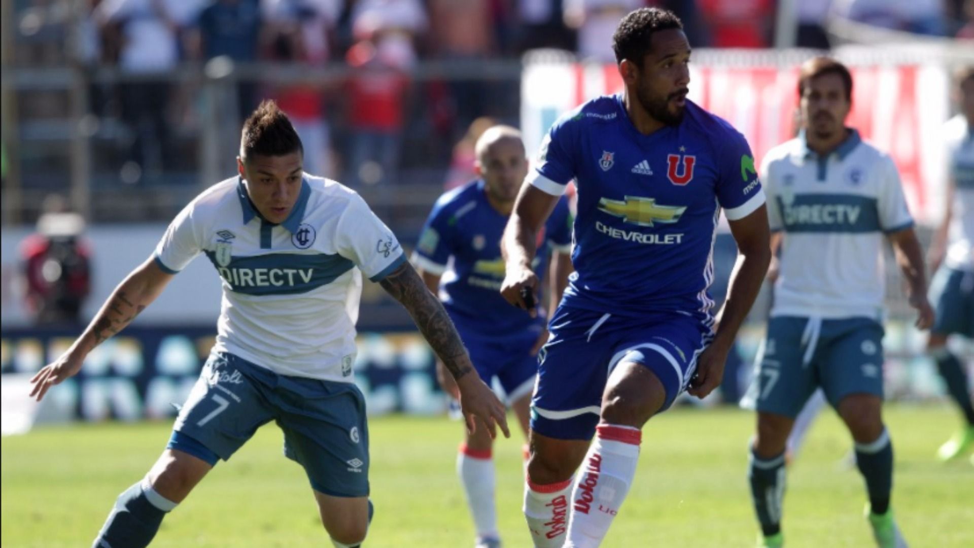 Jean Beausejour y Christian Bravo U Católica U de Chile 290417