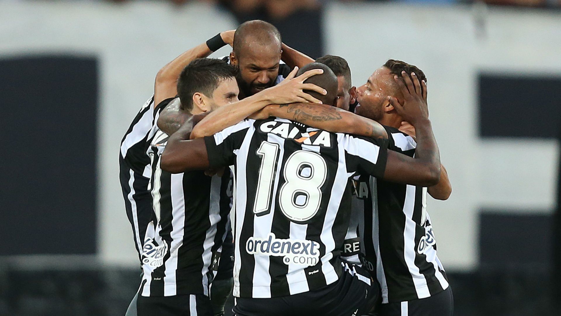 Botafogo jogadores 02 04 2017