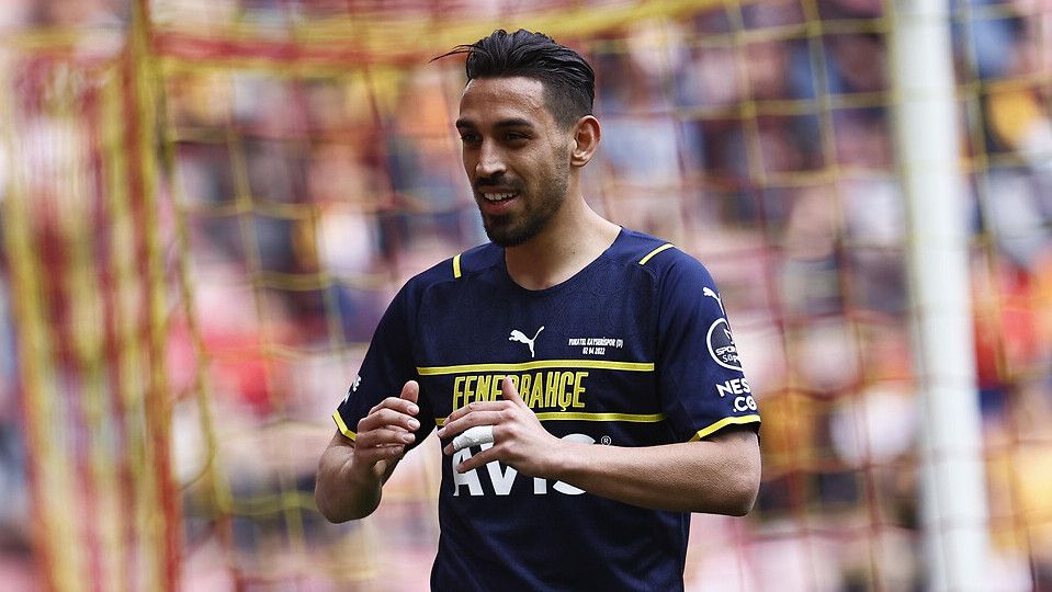 Irfan Can Kahveci Goal Celebration Fenerbahce vs. Kayserispor 04/02/22