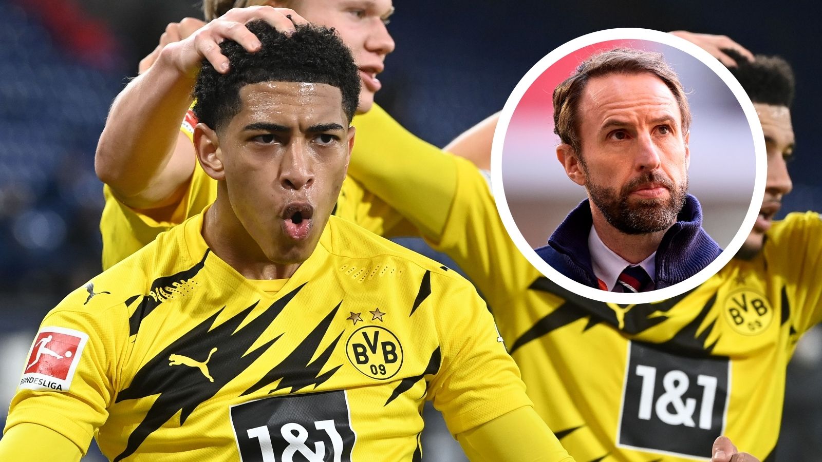 Jude Bellingham Gareth Southgate GFX