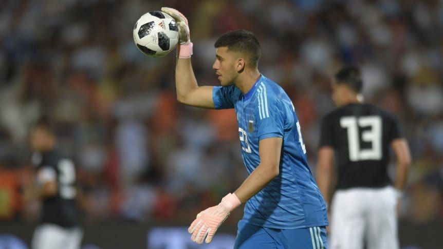 geronimo rulli seleccion argentina