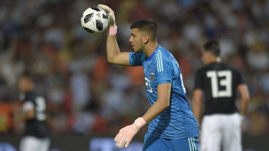 geronimo rulli seleccion argentina
