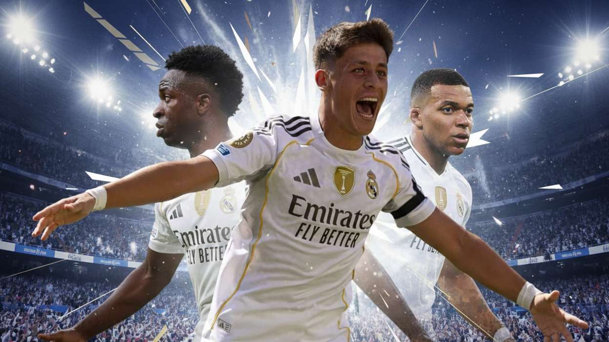 Vinicius Junior Mbappe Guler Real Madrid GOAL ONLY