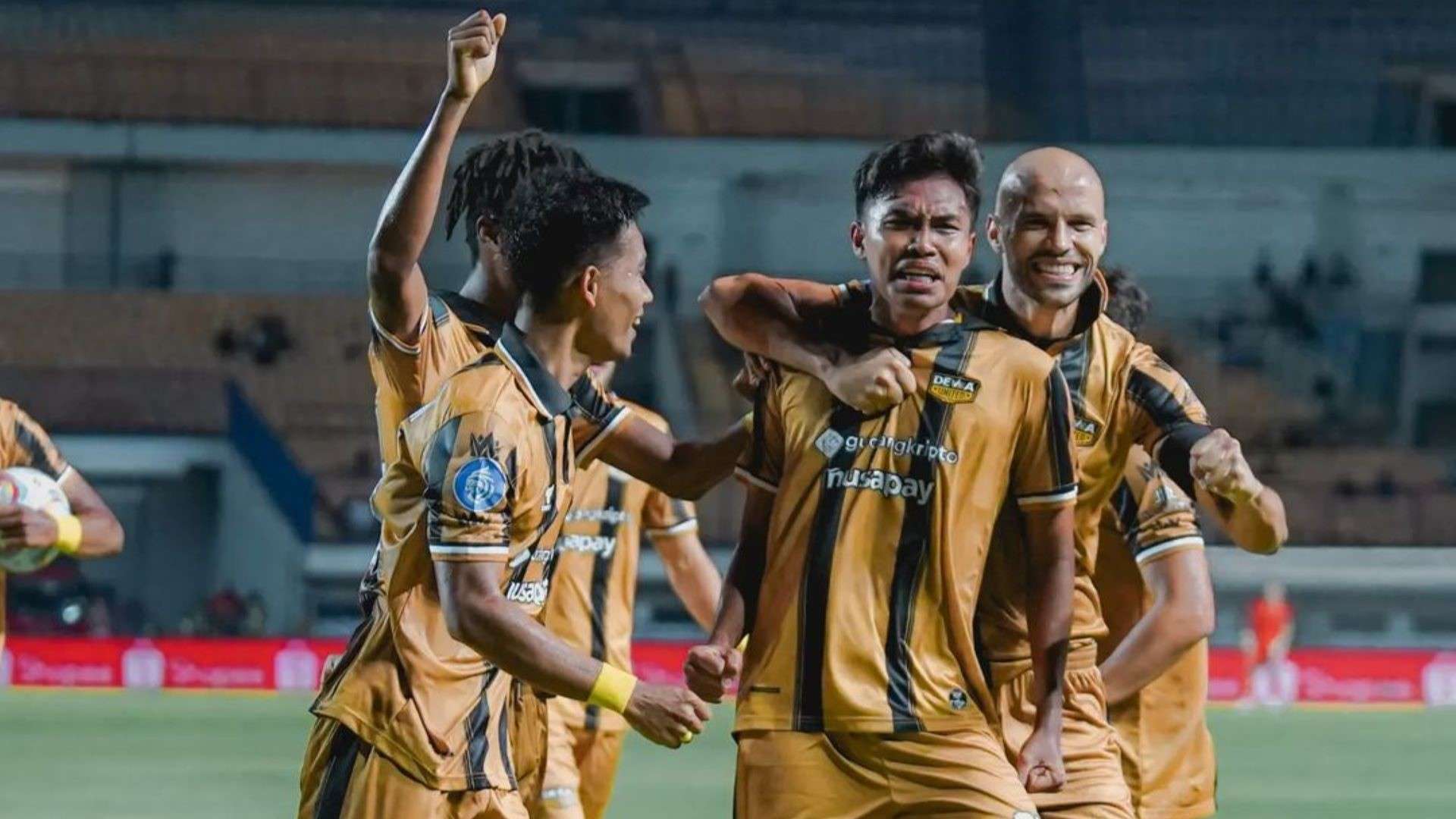 Selebrasi Dewa United vs Persib Bandung 14072023