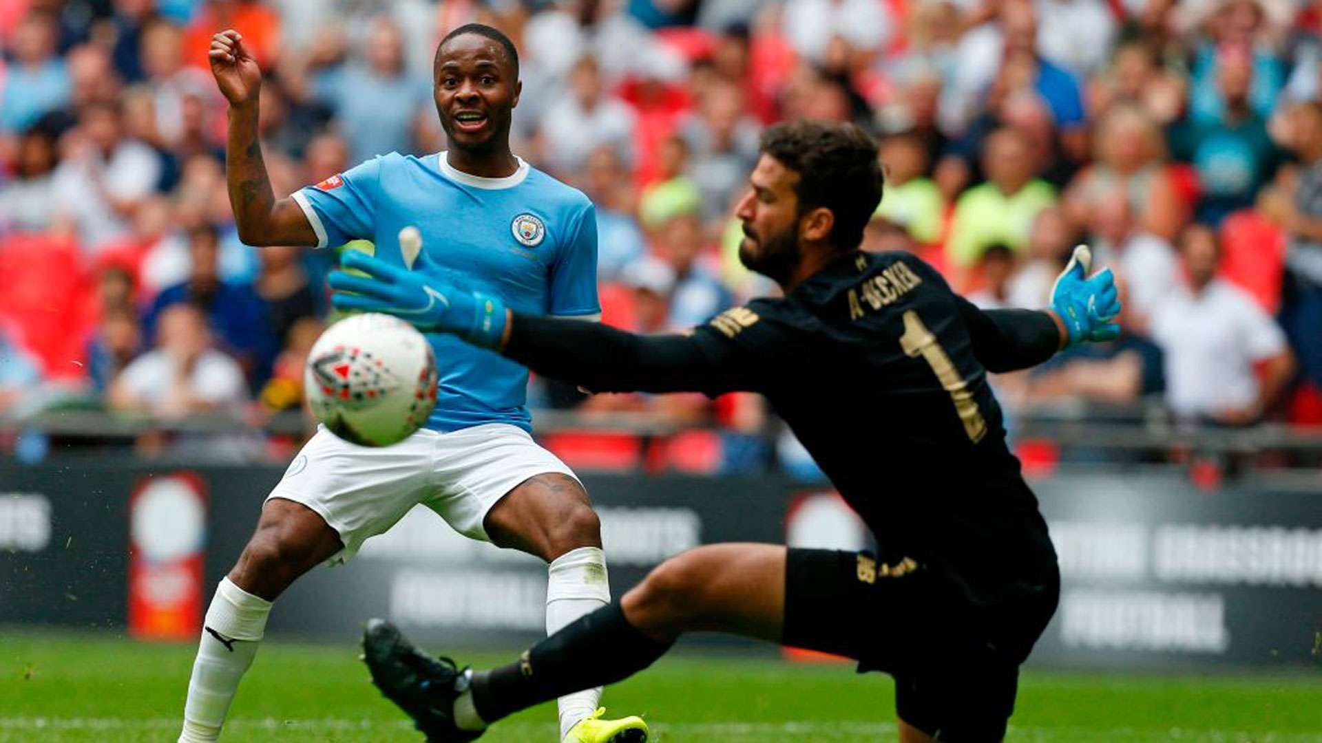Raheem Sterling FC Liverpool Manchester City Community Shield 040819