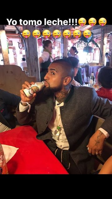 Arturo Vidal oktoberfest