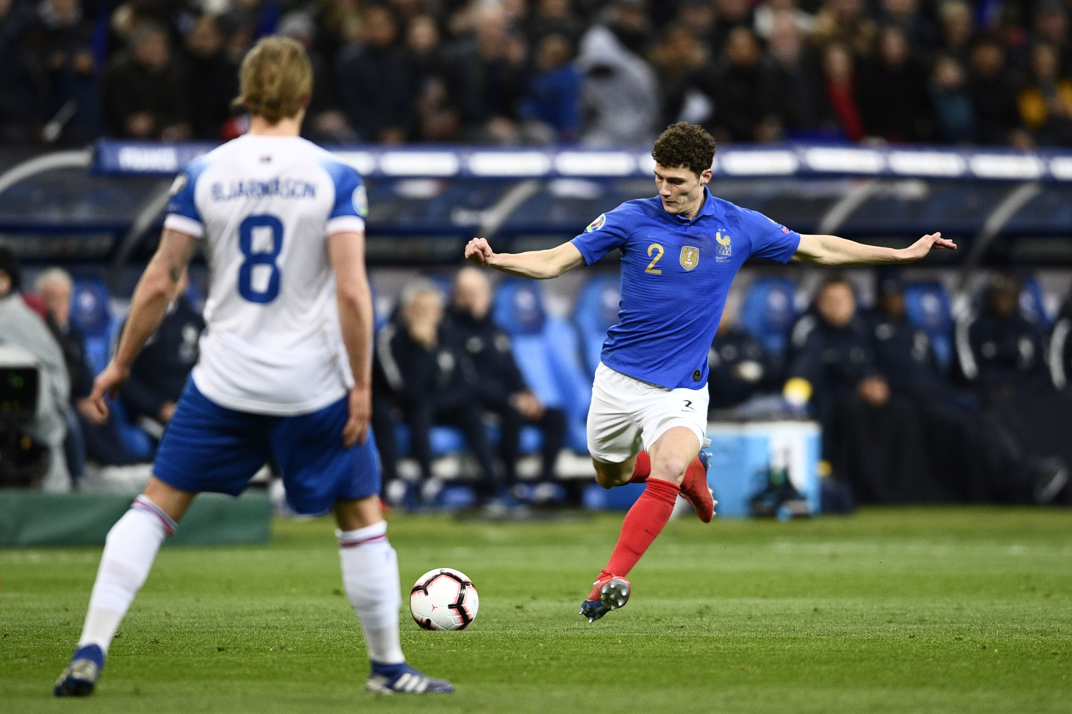 Benjamin Pavard France Iceland