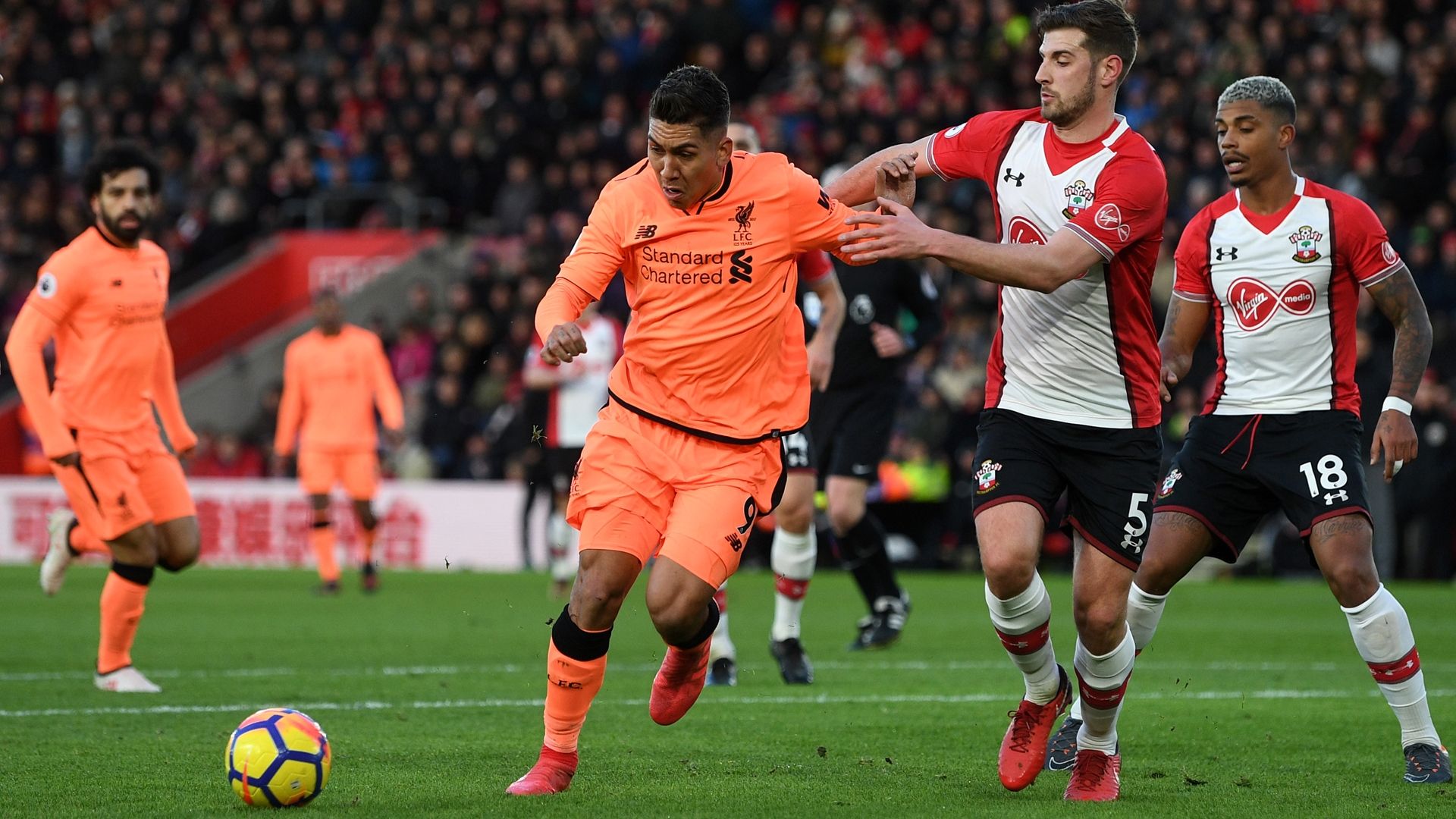 Firmino Southampton Liverpool Premier League 02112018