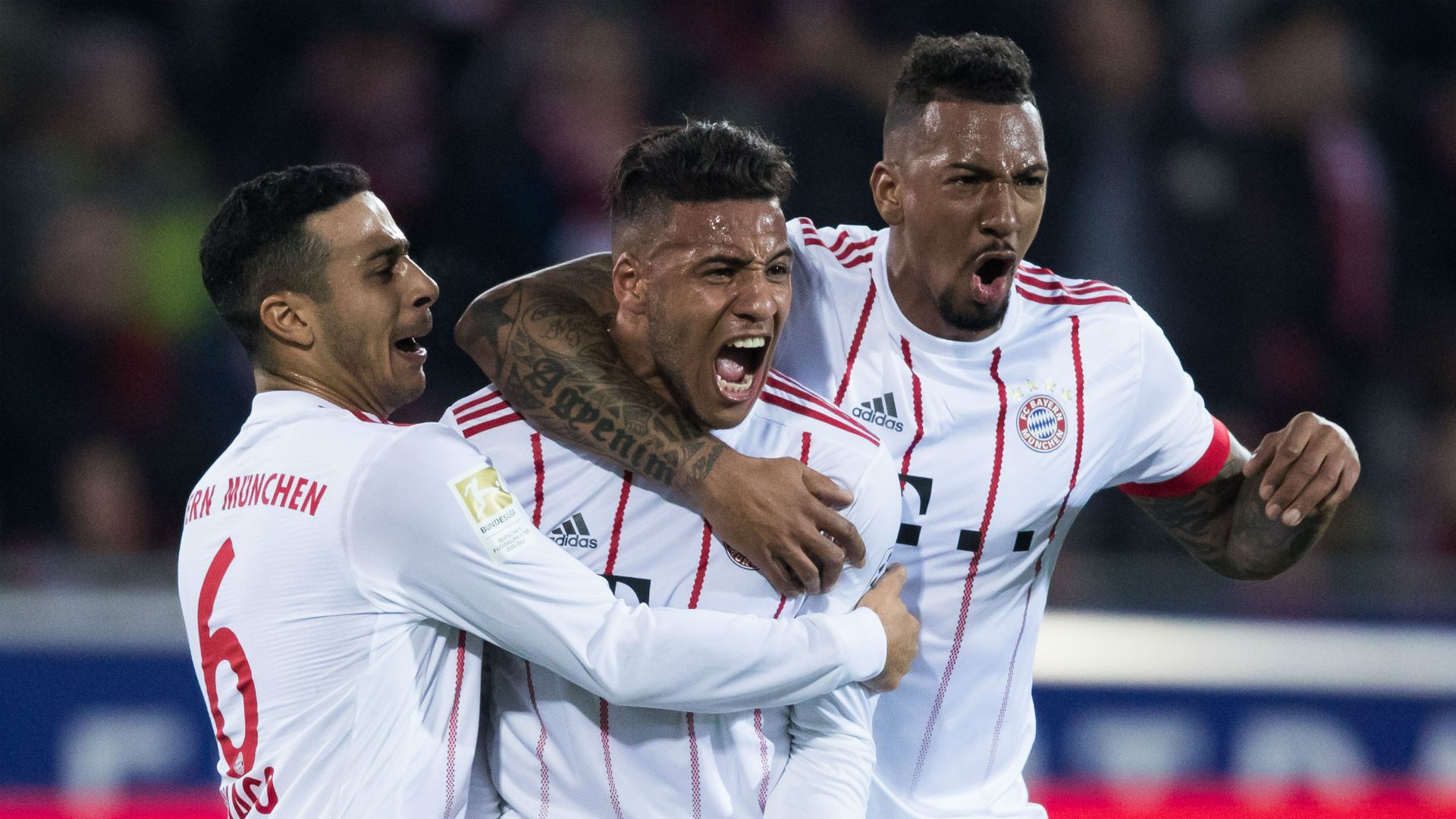 Thiago Corentin Tolisso Jerome Boateng Bayern Munich