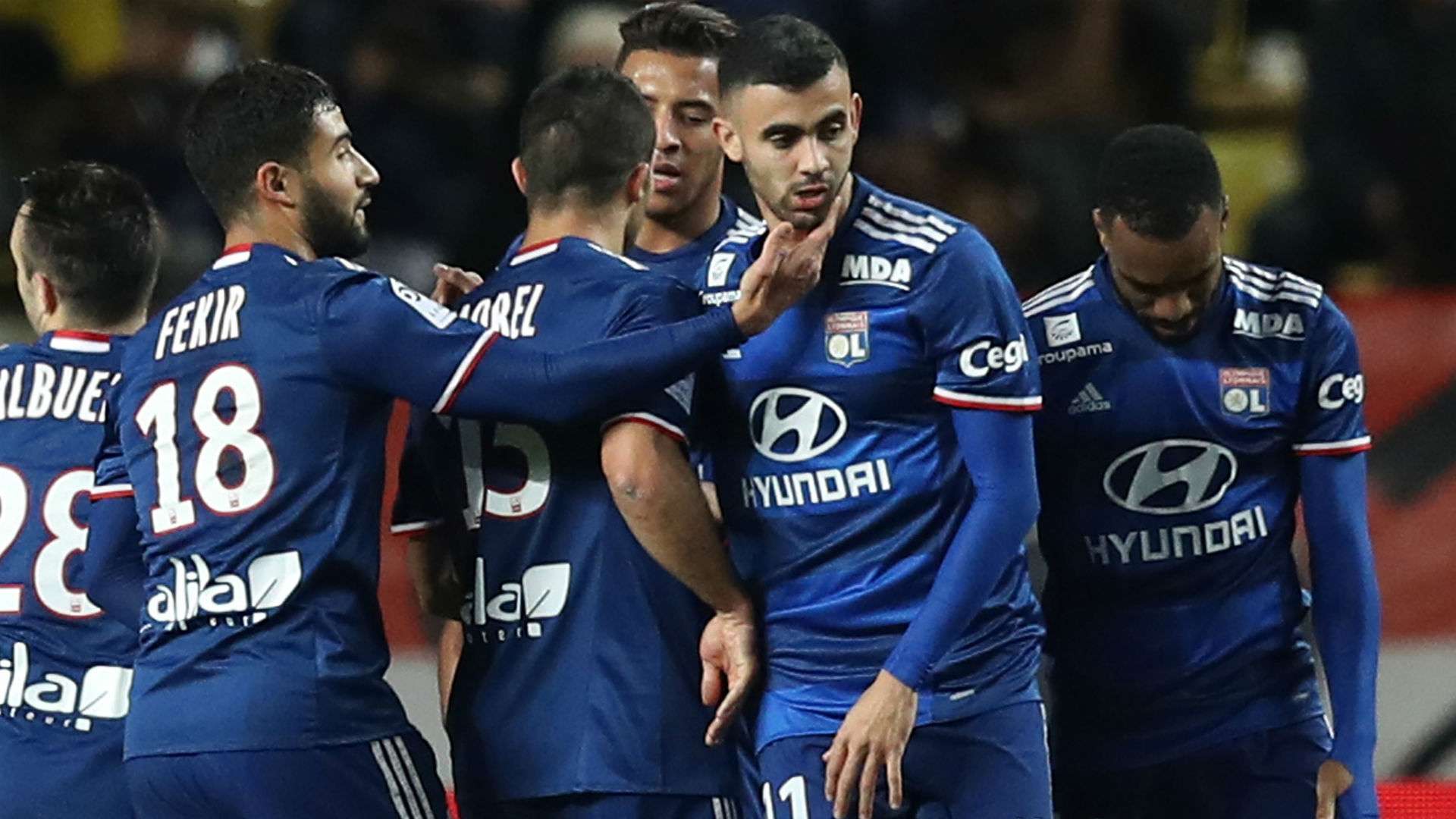 Rachid Ghezzal Monaco Lyon Ligue 1 18122016