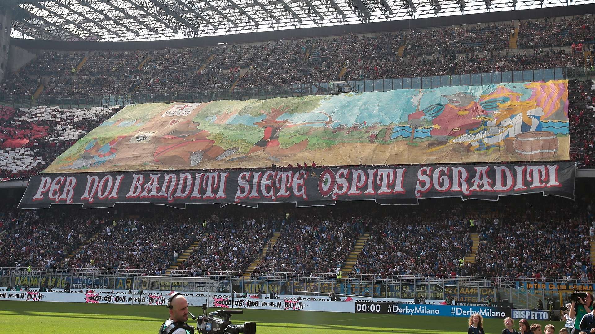 AC Milan Inter derby coreografie