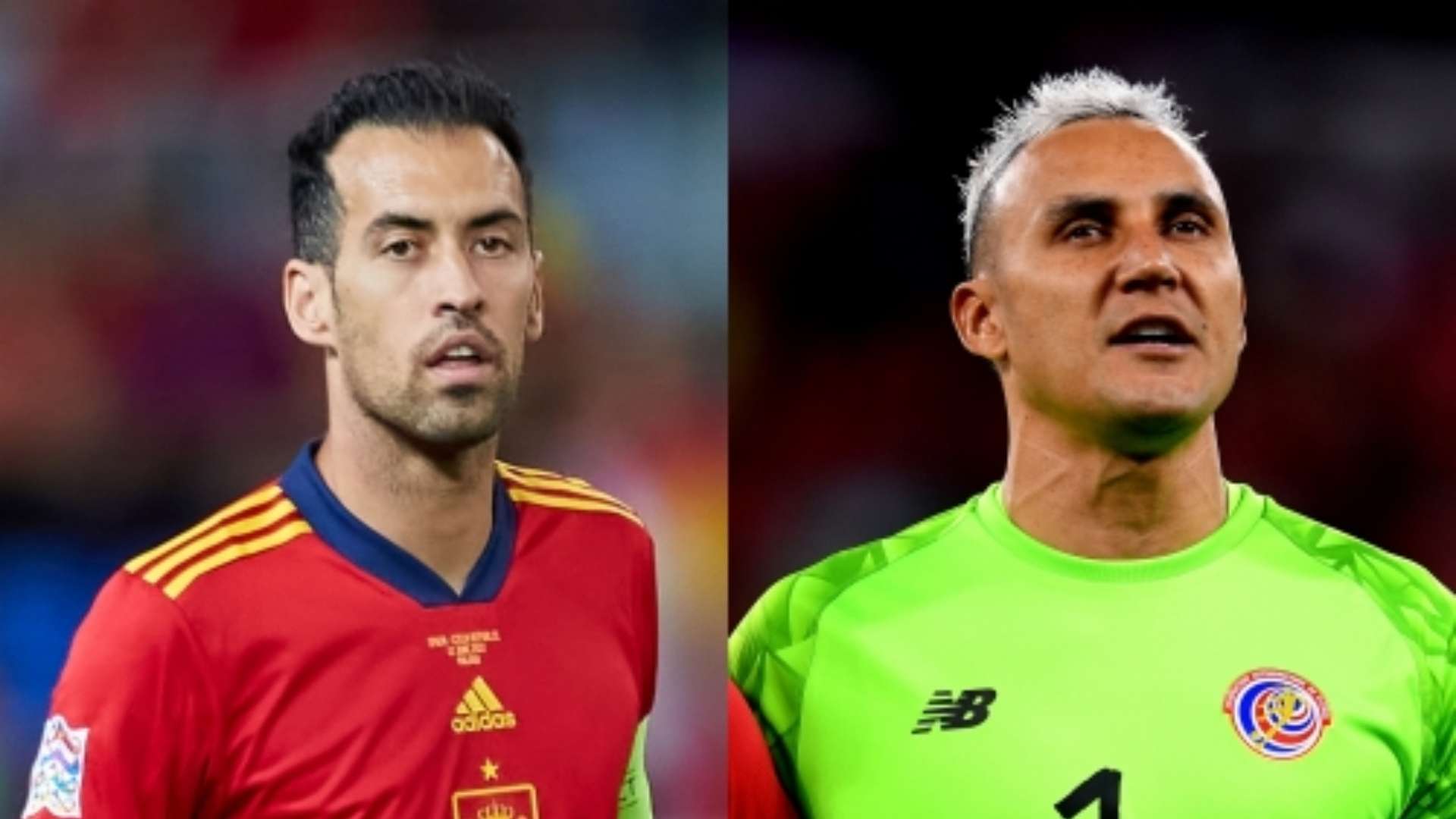 Sergio Busquets Spain Keylor Navas Costa Rica