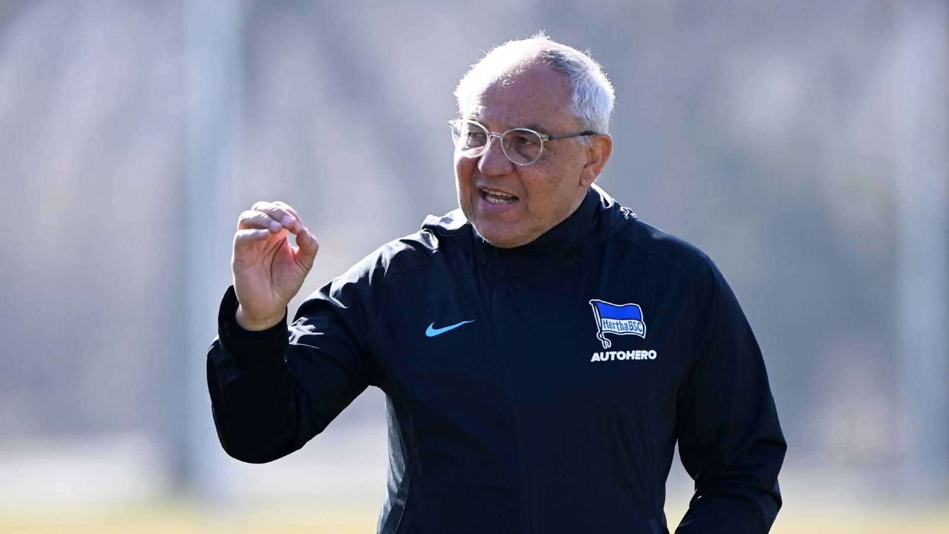 GER ONLY Felix Magath Hertha BSC