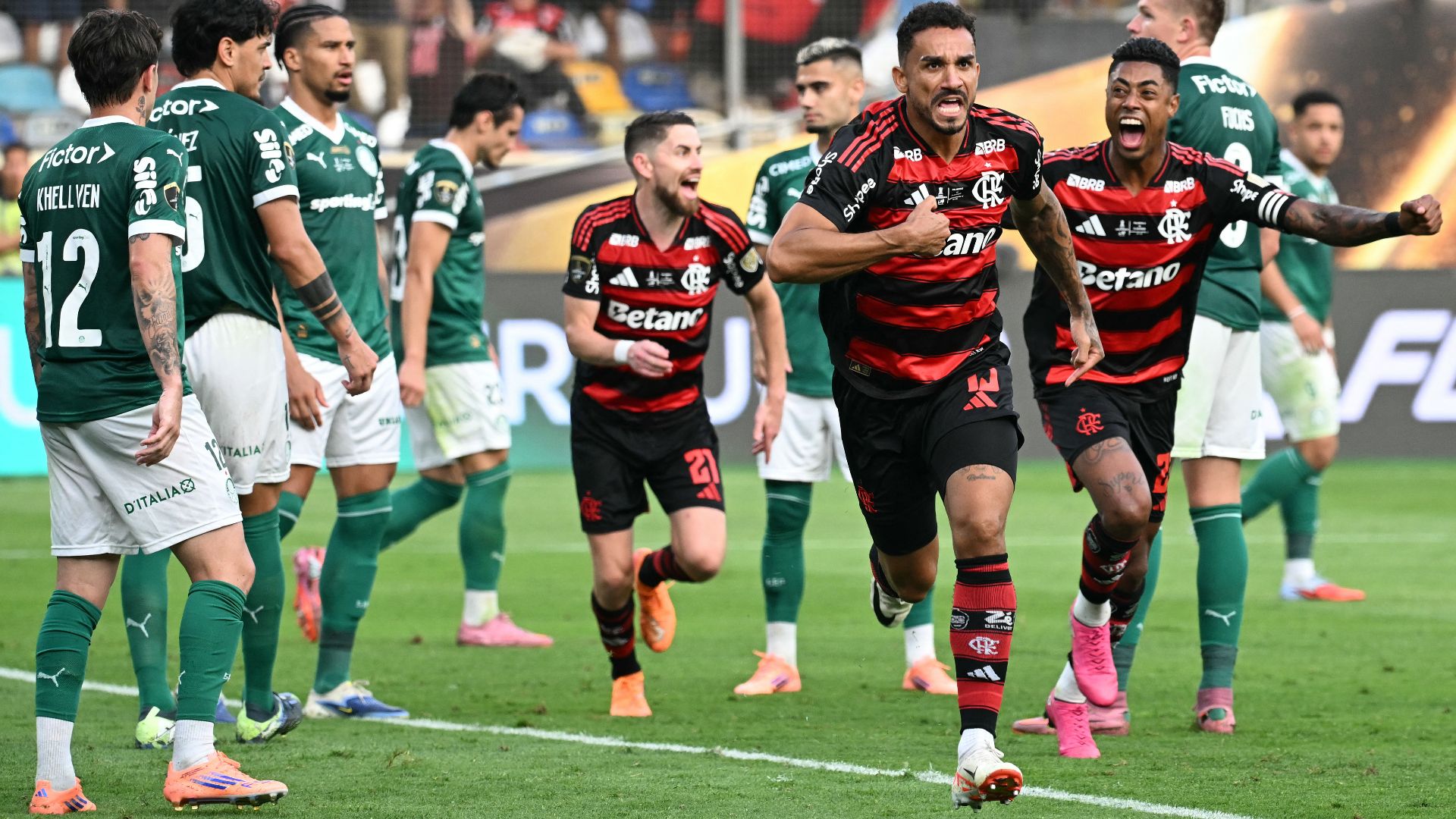 Danilo Flamengo Palmeiras Libertadores