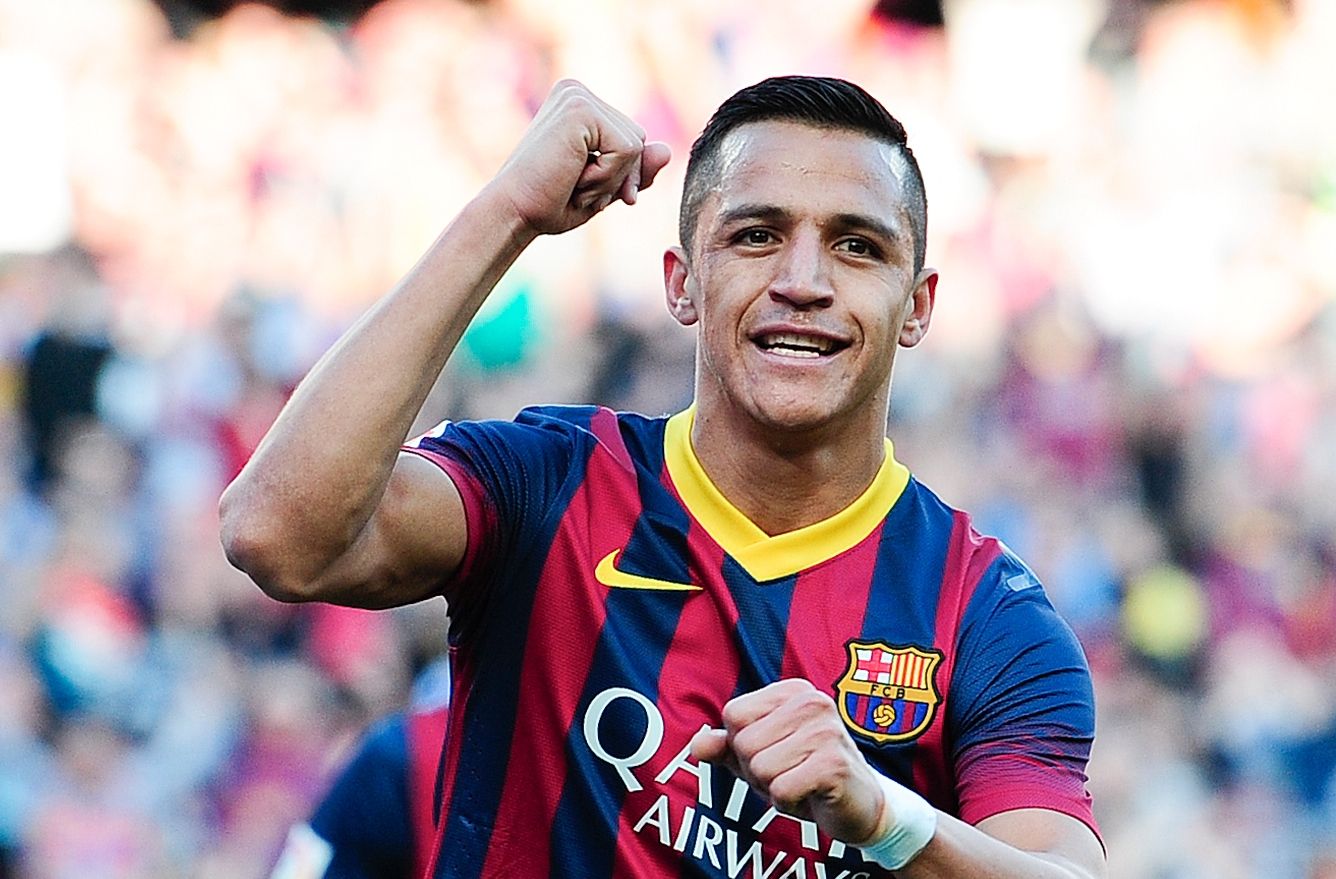 Alexis Sanchez Barcelona Osasuna 03162014 La Liga
