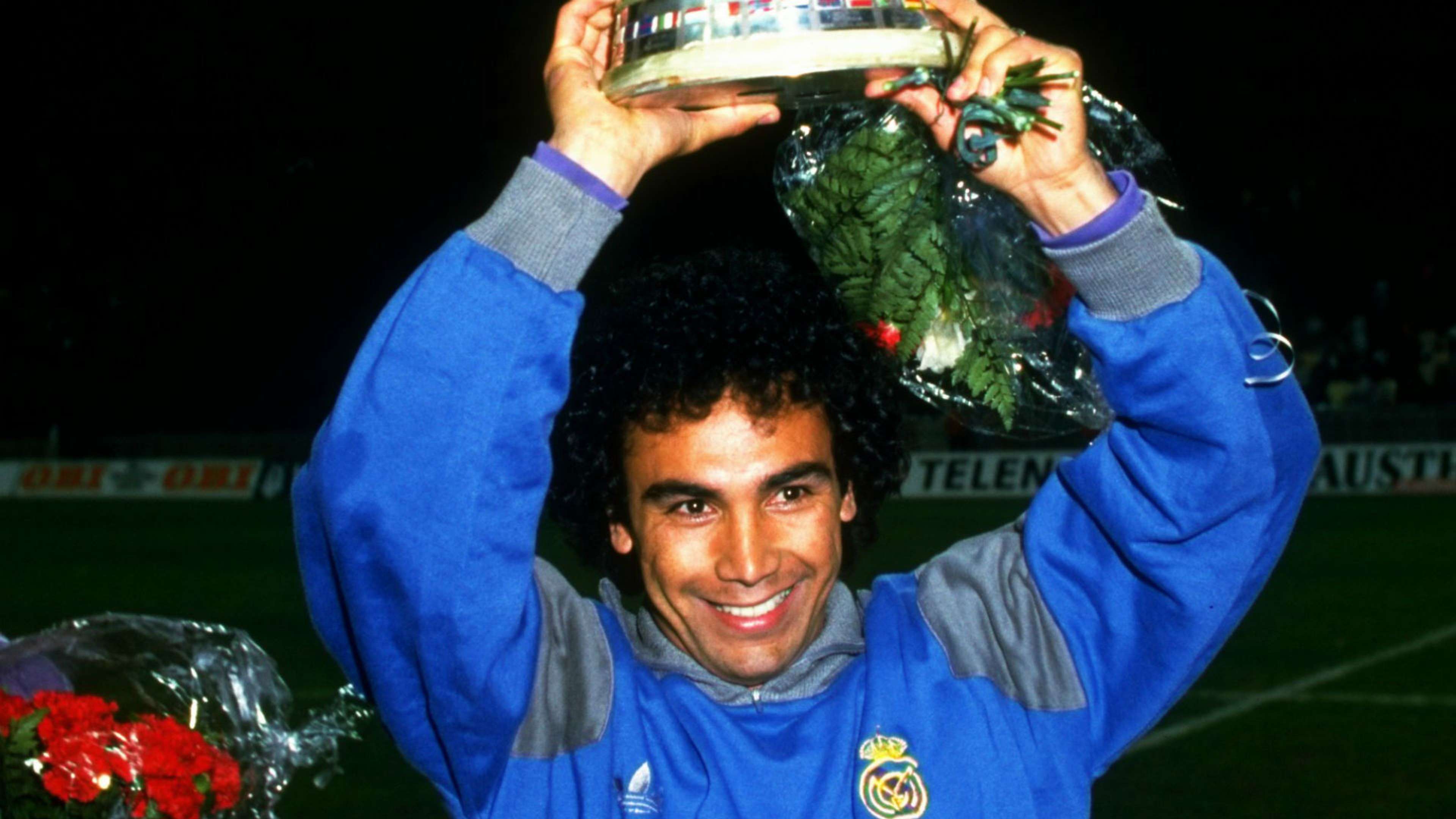 Hugo Sánchez Real Madrid Campeón España