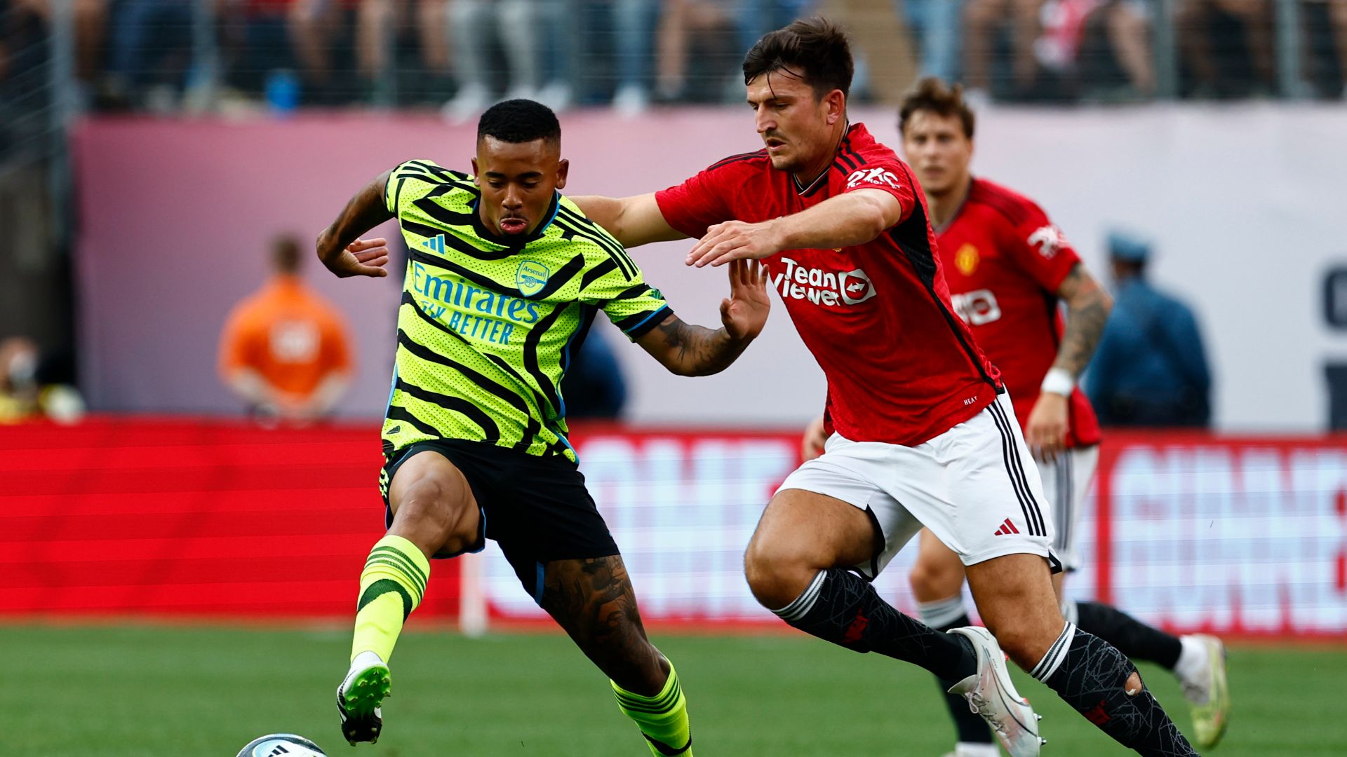 Harry Maguire Gabriel Jesus