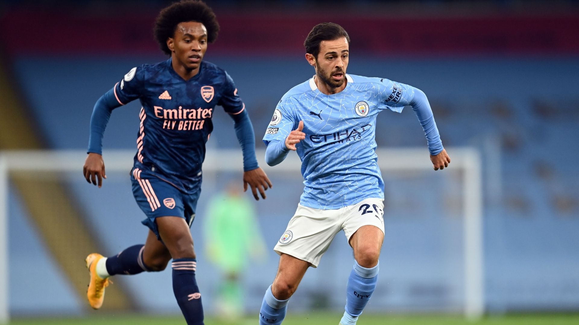 Bernardo Silva Manchester City Willian Arsenal 2020-21